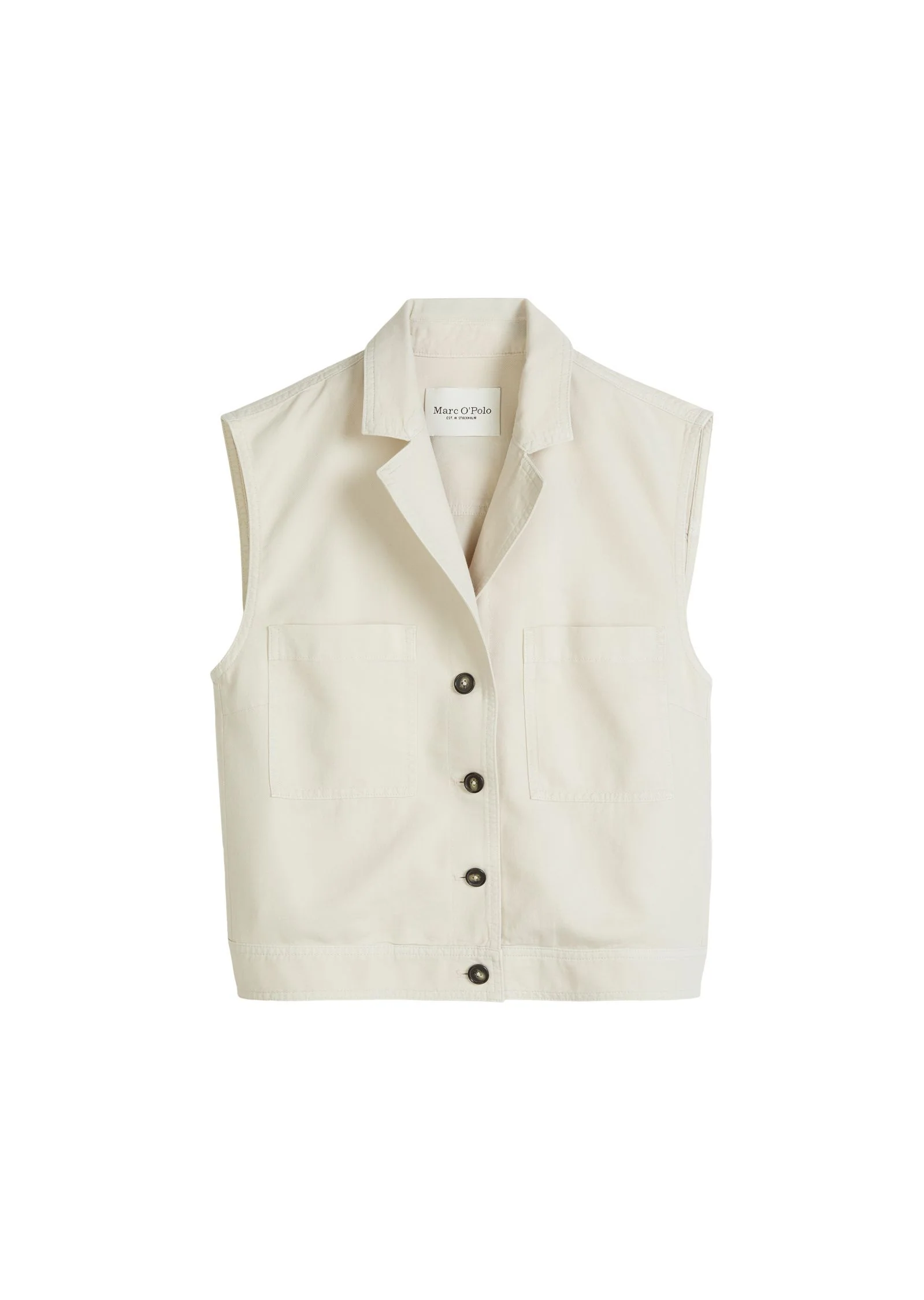 Leinenweste Regular Fit