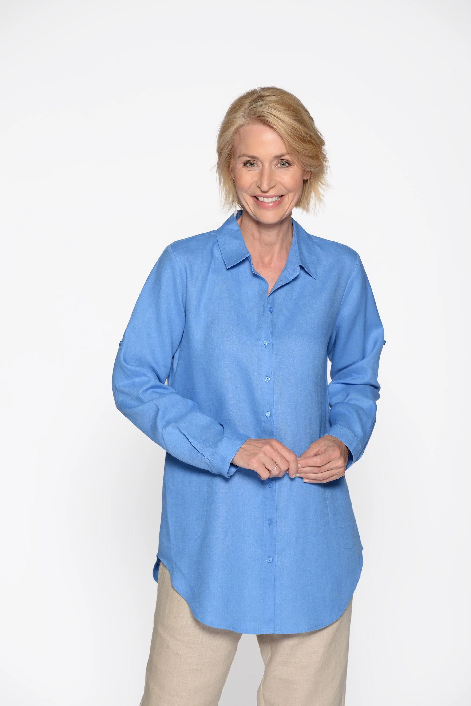 Longbluse aus Leinen - Image 3