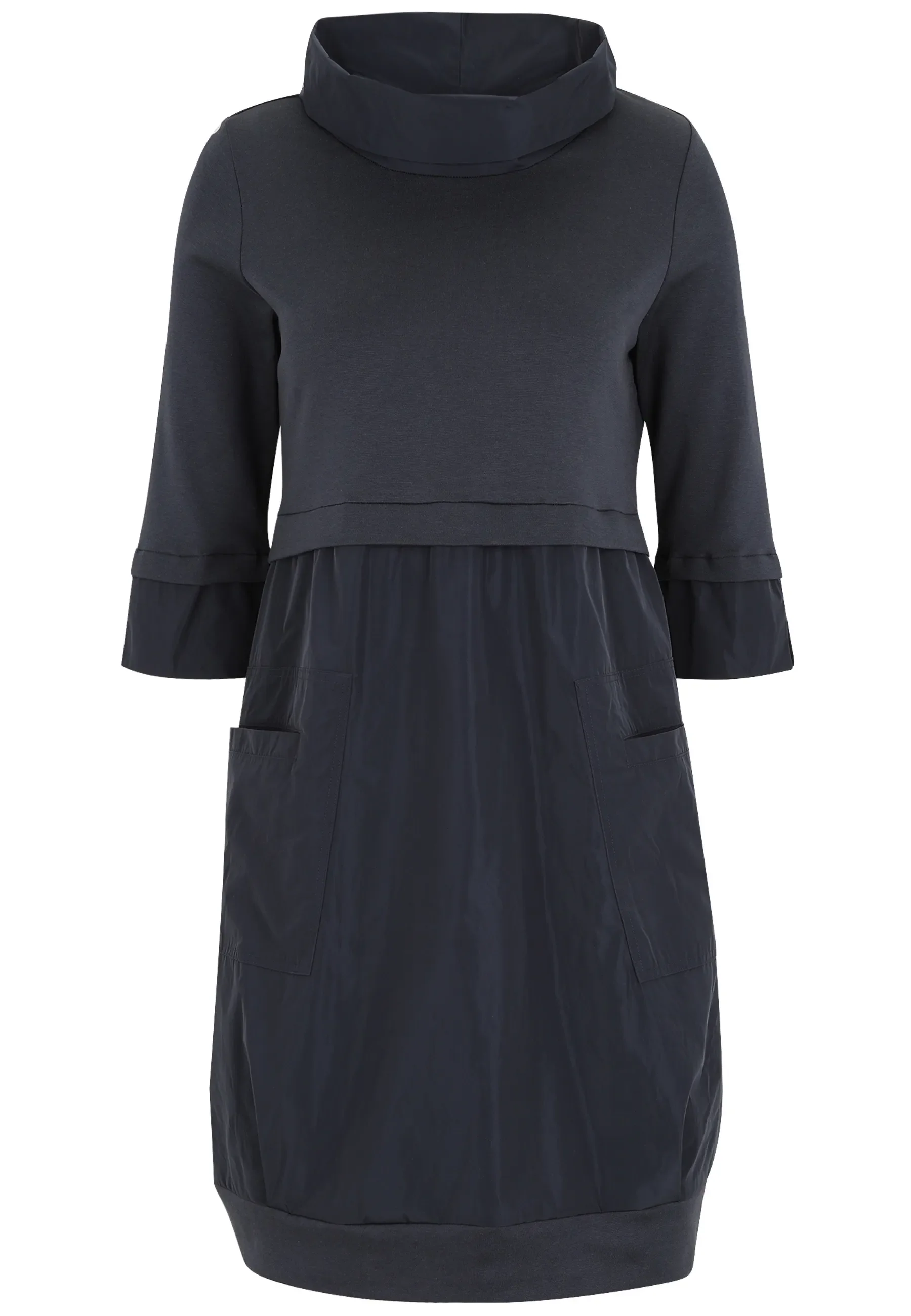 Longshirt mit Nylon-Einsätzen