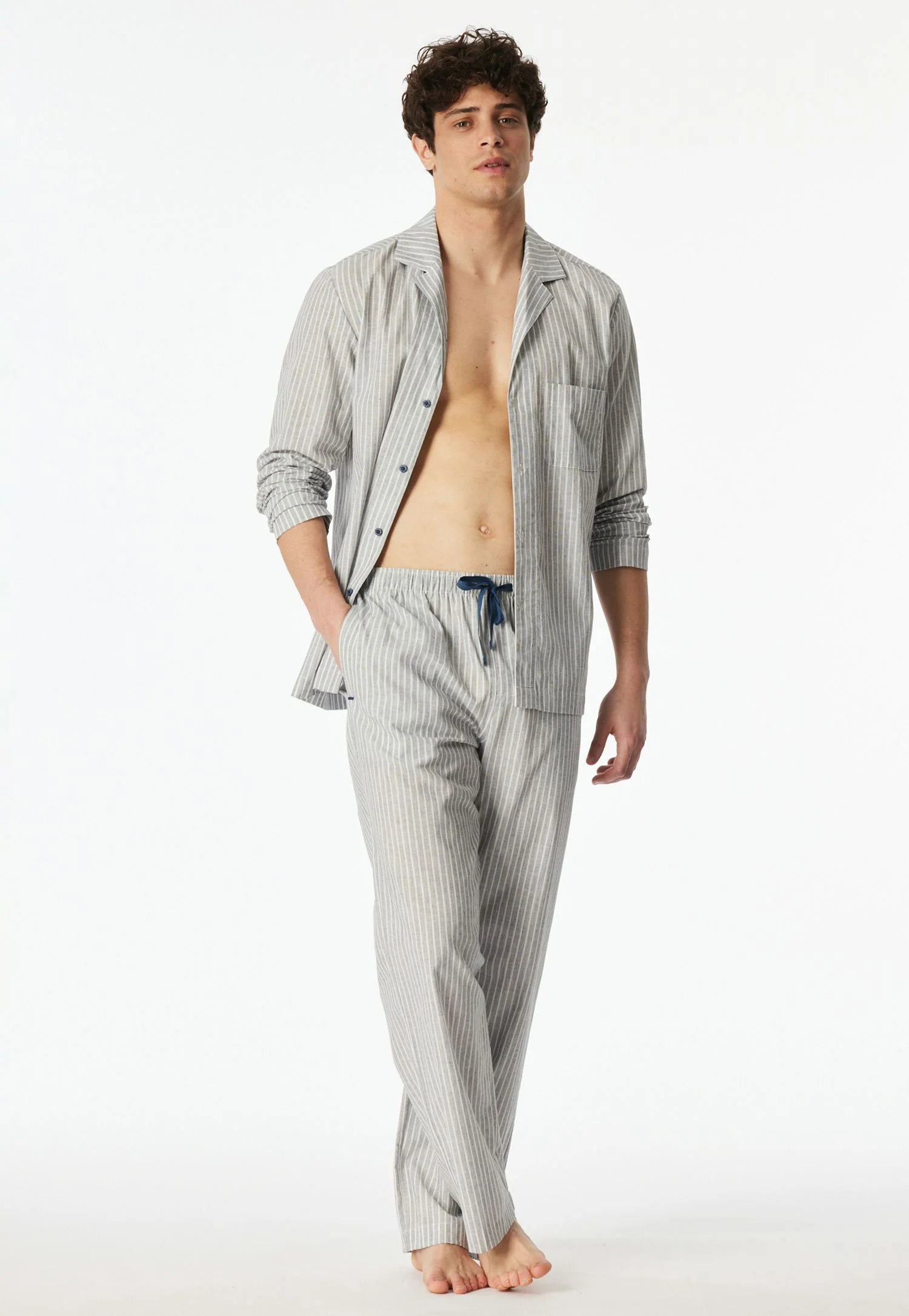 Loungehose aus Baumwollmix - Image 4