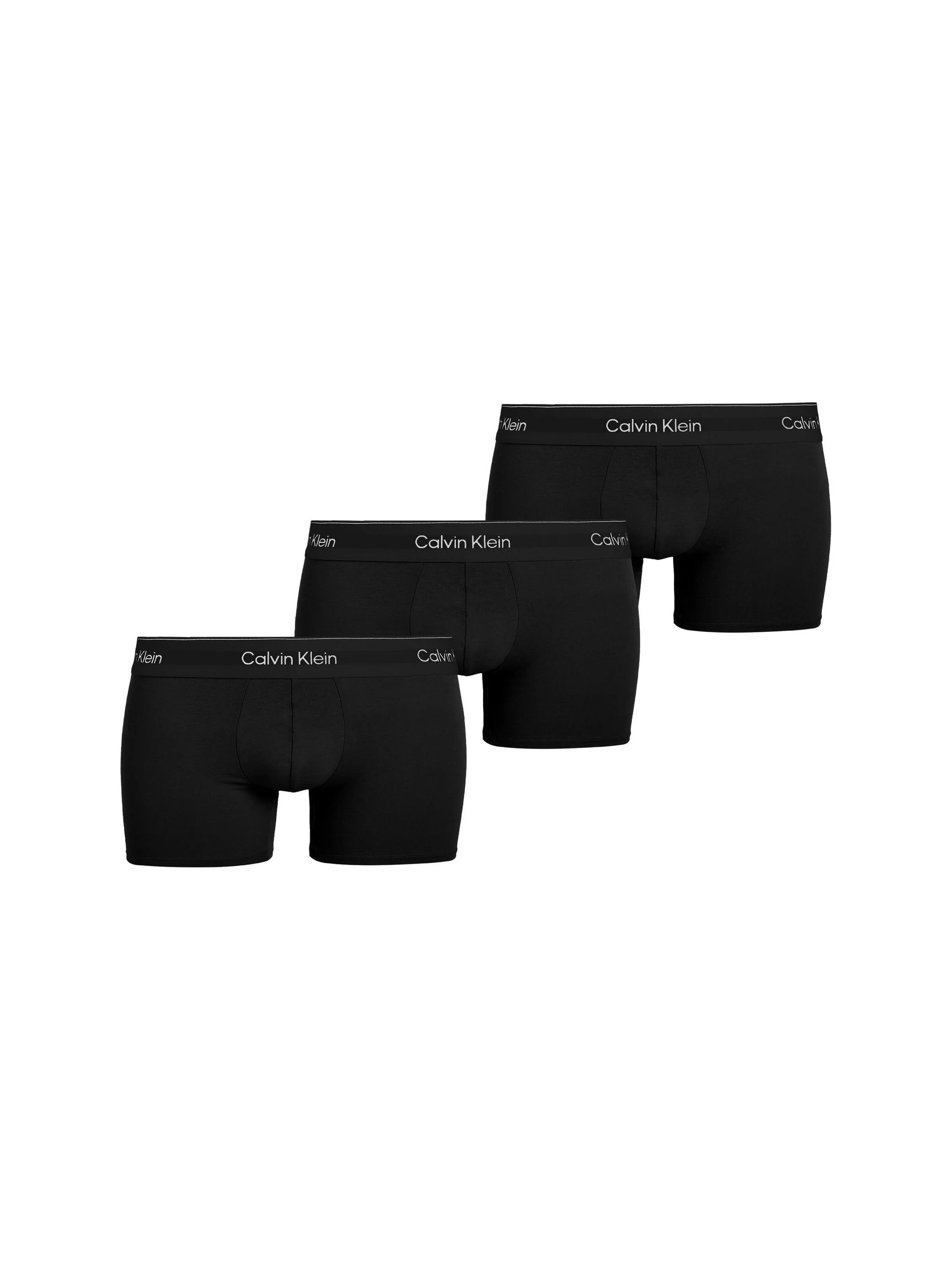 LOW RISE TRUNK 3PK, BLACK