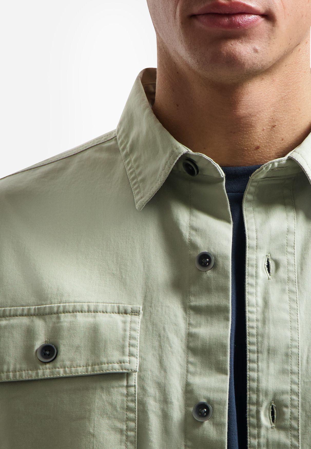 Overshirt aus Baumwolle - Image 7