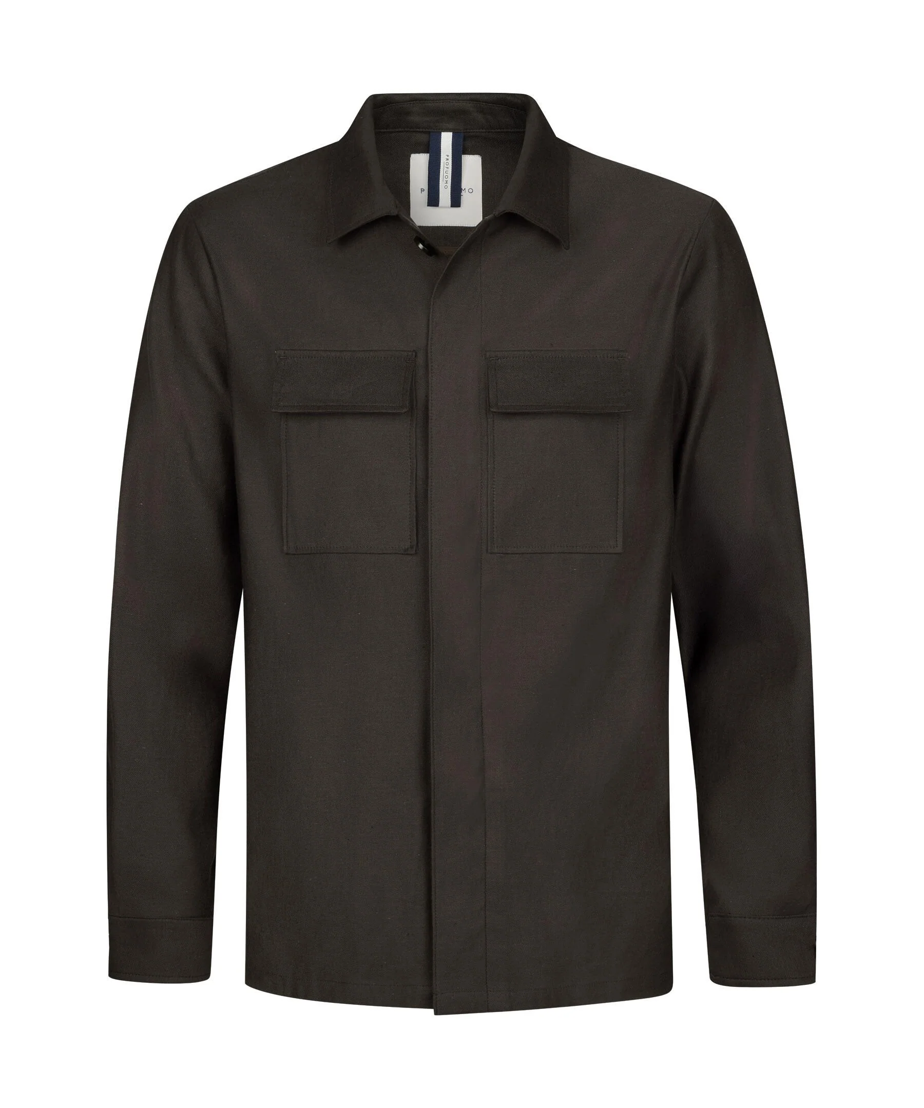 Overshirt aus Leinenmix