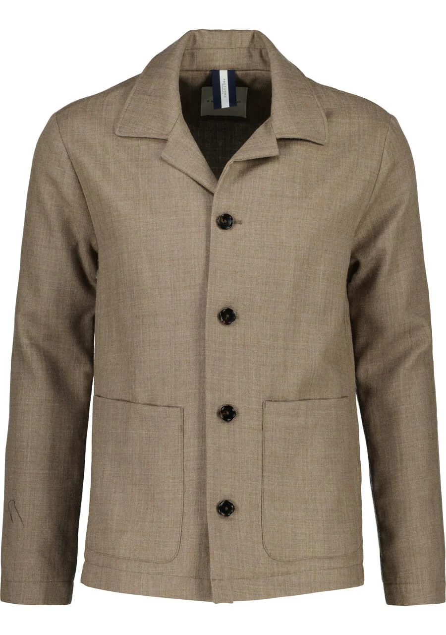 Overshirt aus Schurwolle