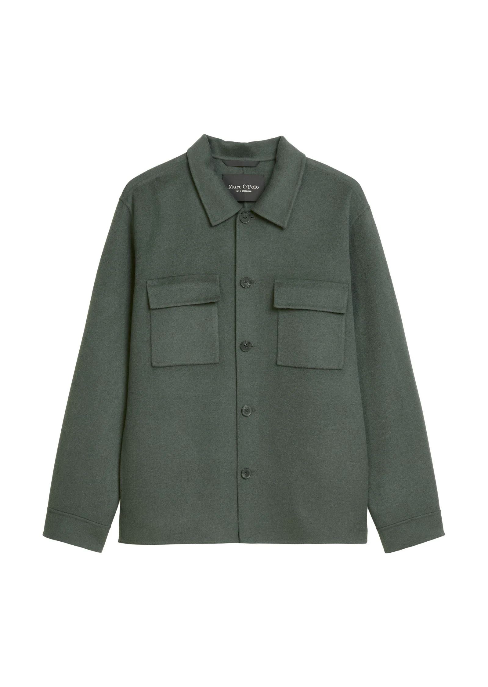 Overshirt aus Wollmix