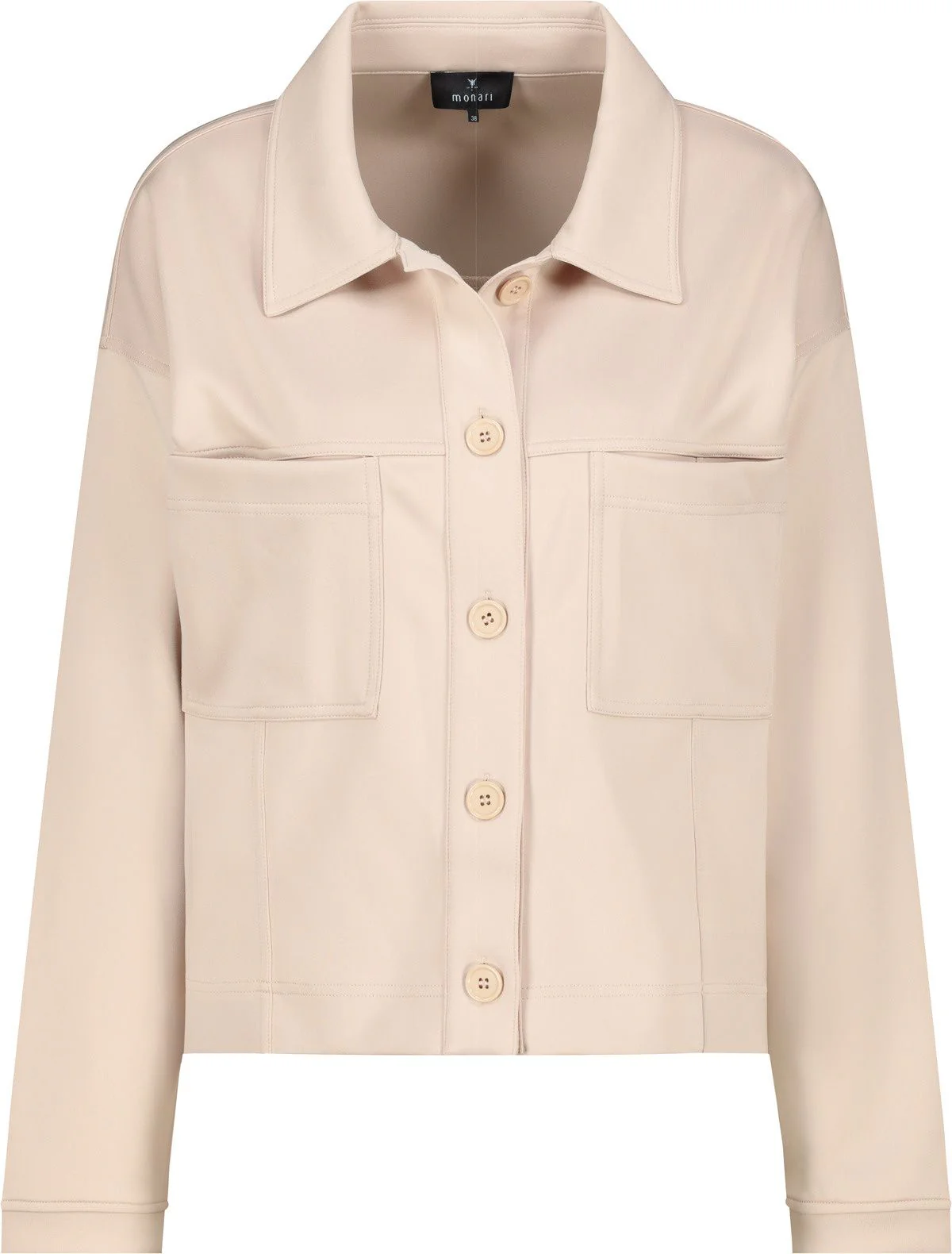 Overshirt mit aufgesetzten Taschen