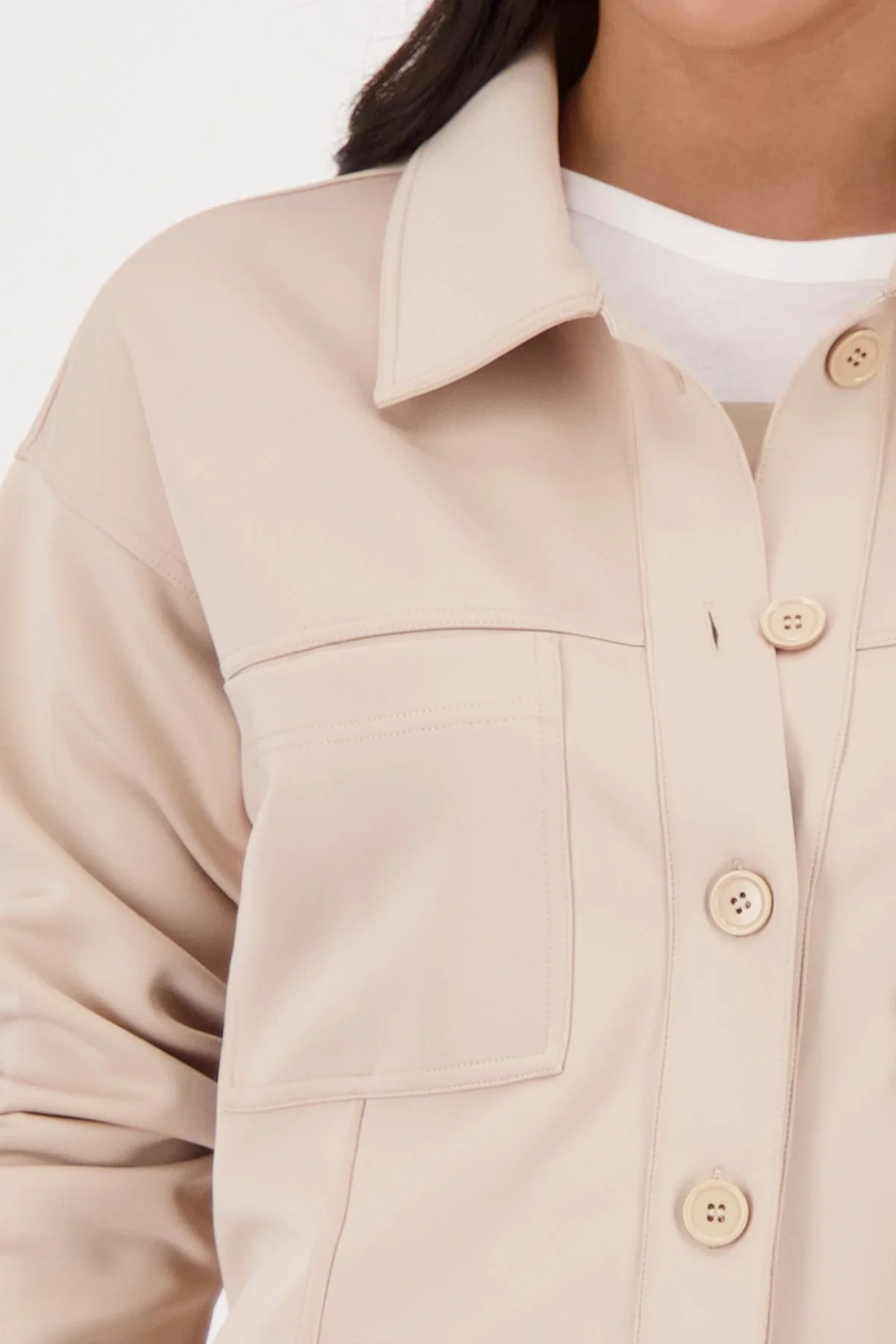 Overshirt mit aufgesetzten Taschen - Image 2