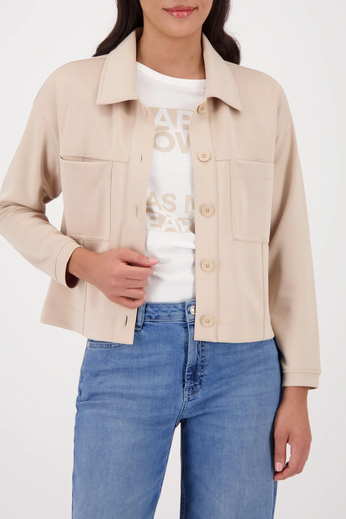 Overshirt mit aufgesetzten Taschen - Image 5