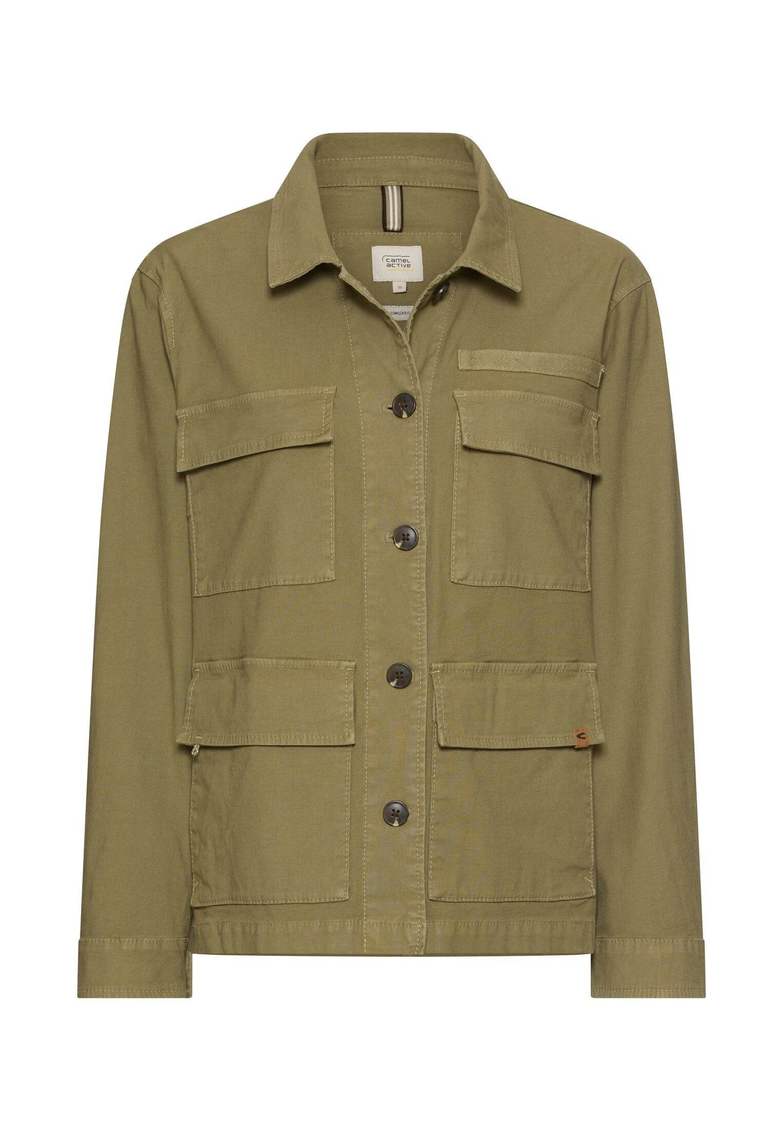 Overshirt oversized aus Baumwolle