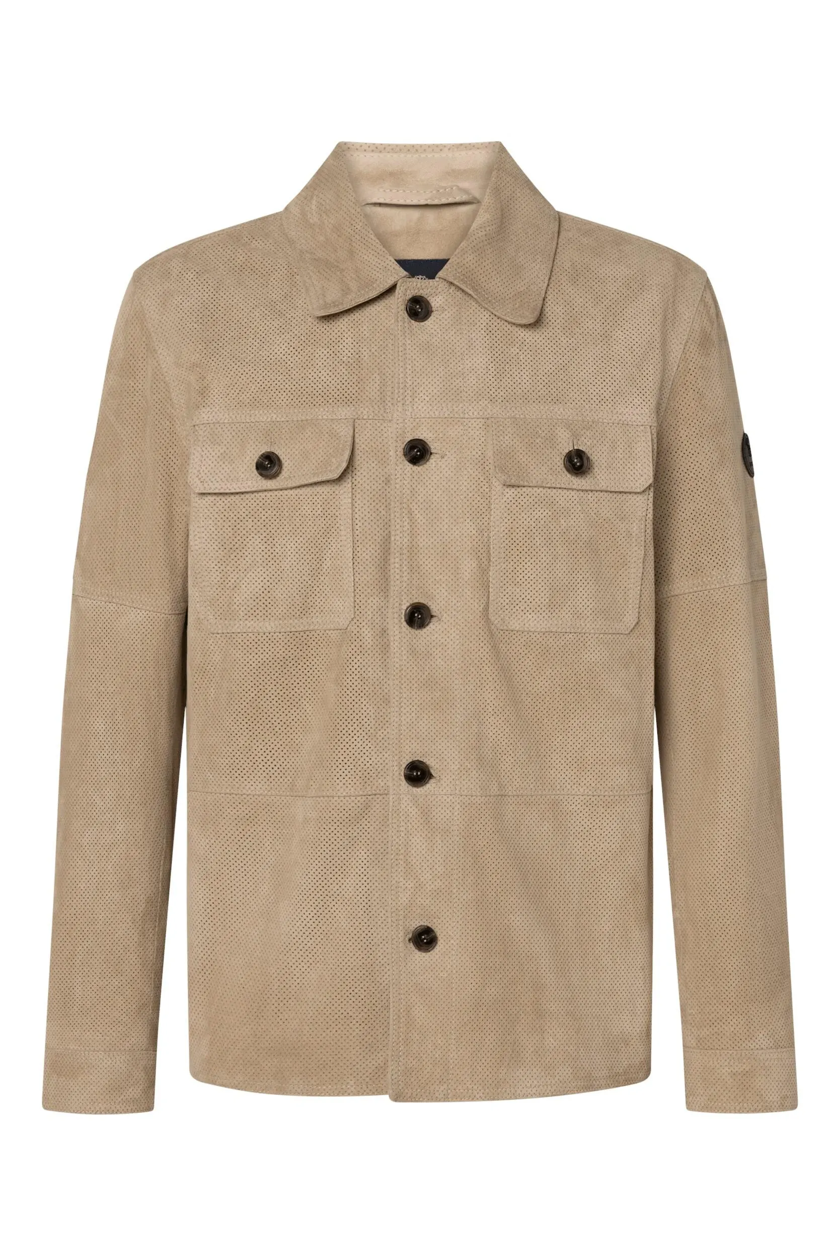 Overshirt RILL-P aus Ziegenvelour