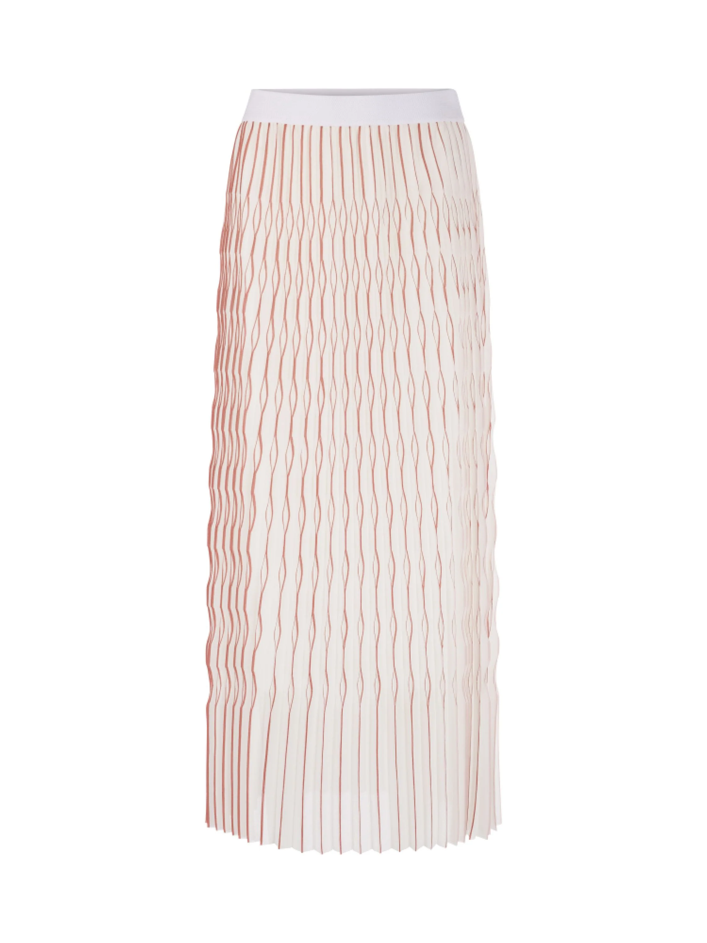 Plisseerock Maxi
