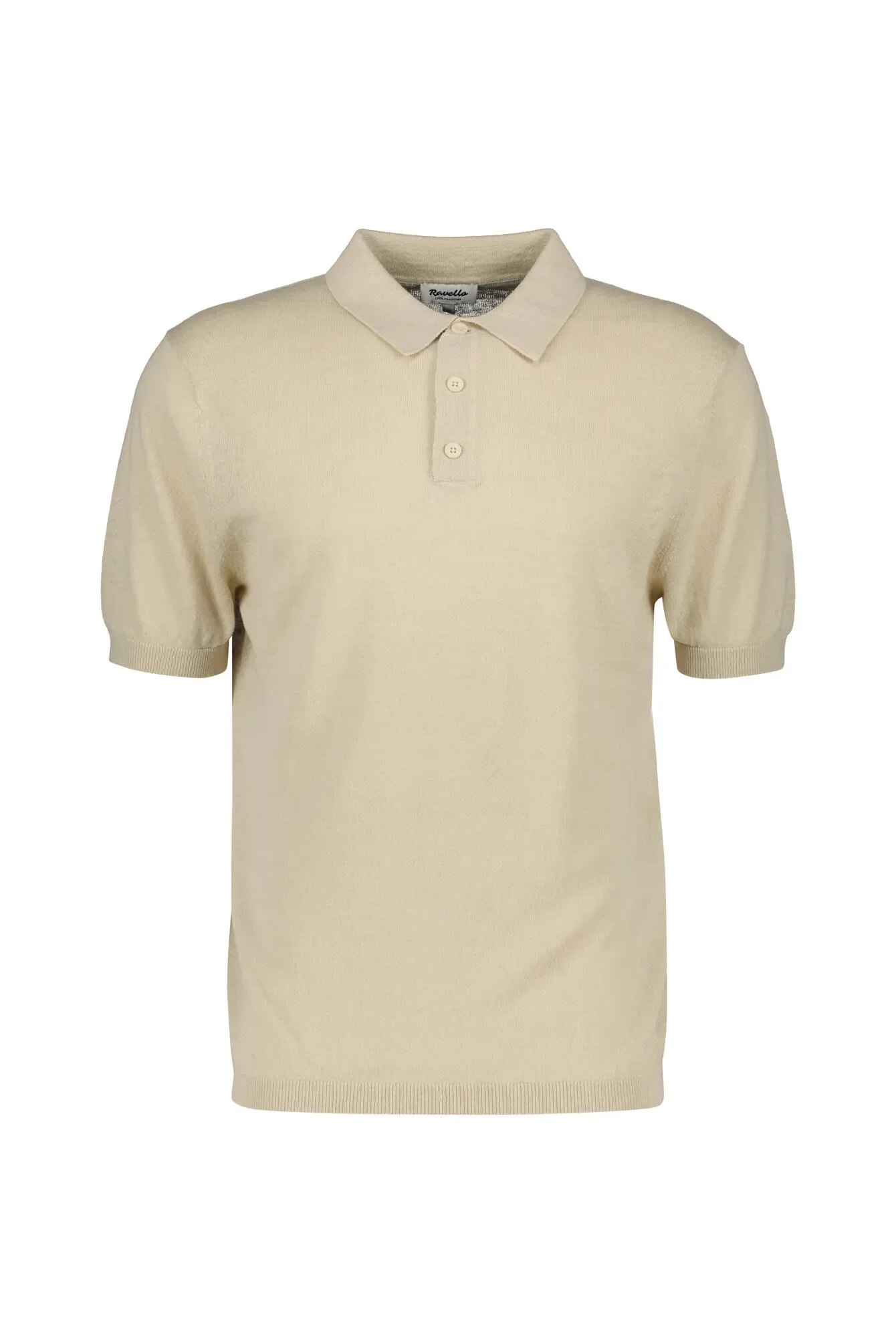 Poloshirt aus Leinenmix