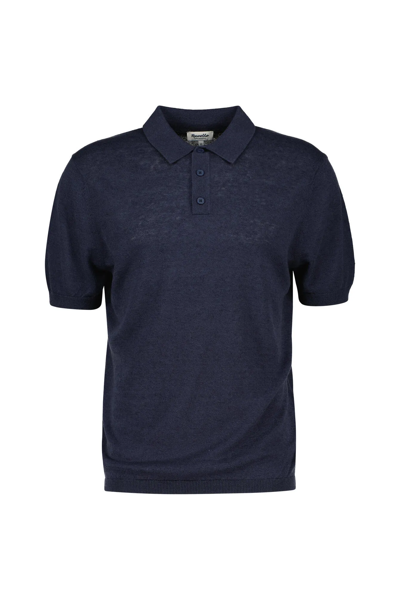 Poloshirt aus Leinenmix