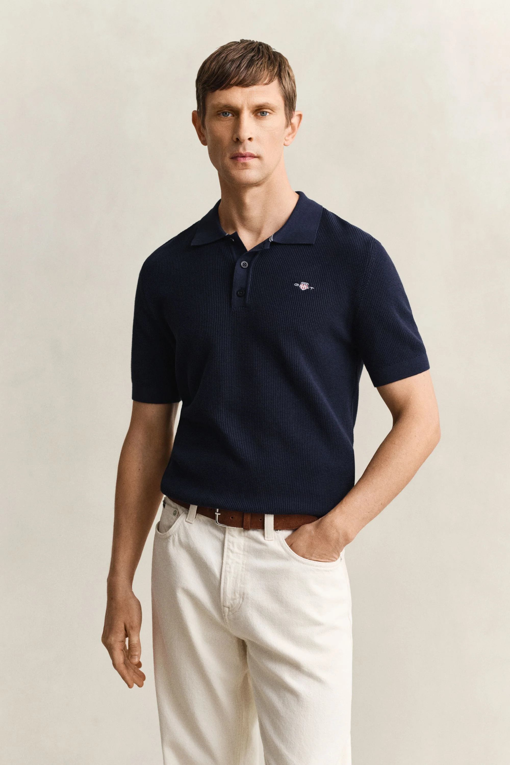 Poloshirt Regular Fit aus Baumwolle - Image 3