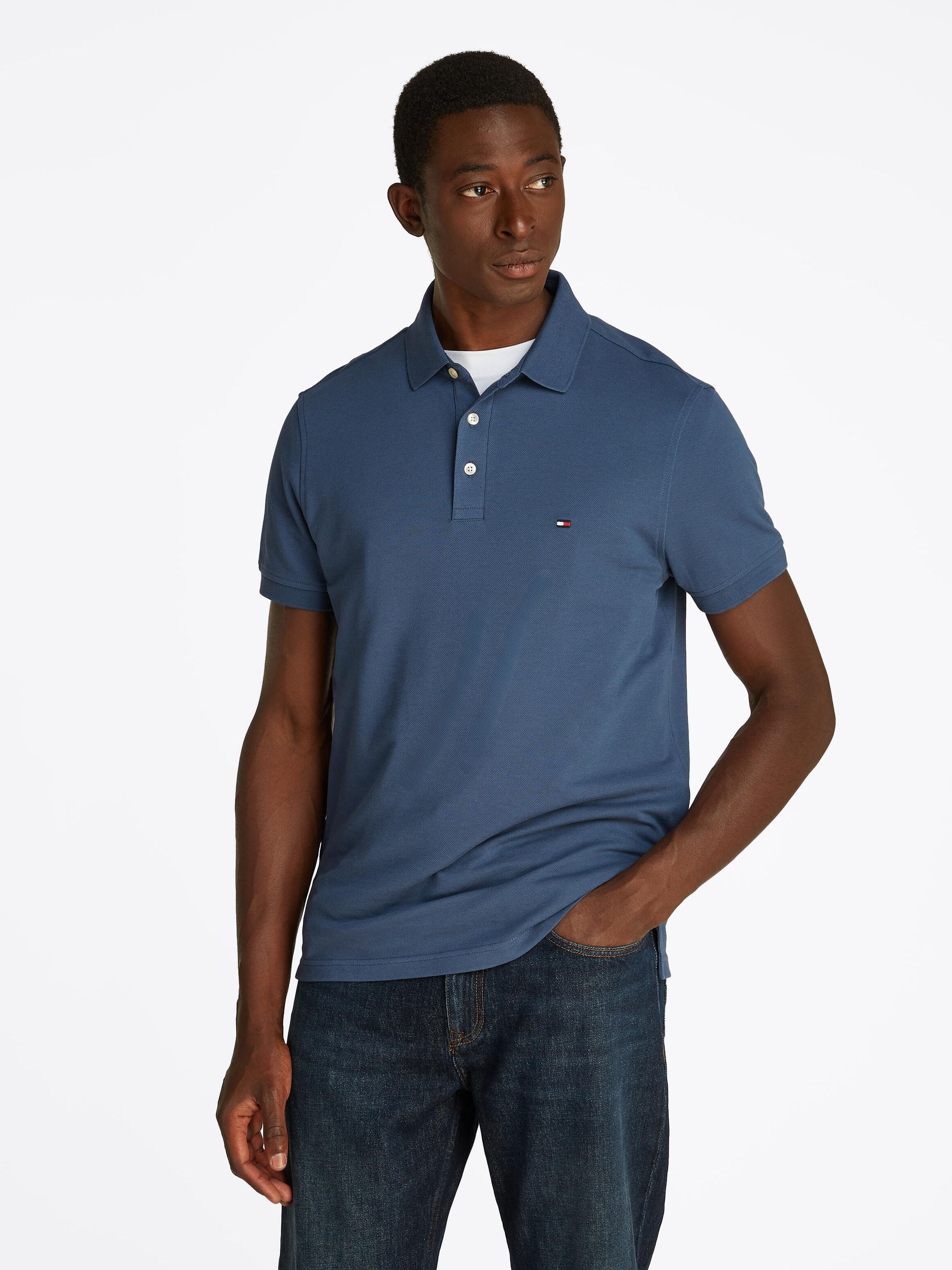 Poloshirt Slim Fit aus Baumwolle - Image 2