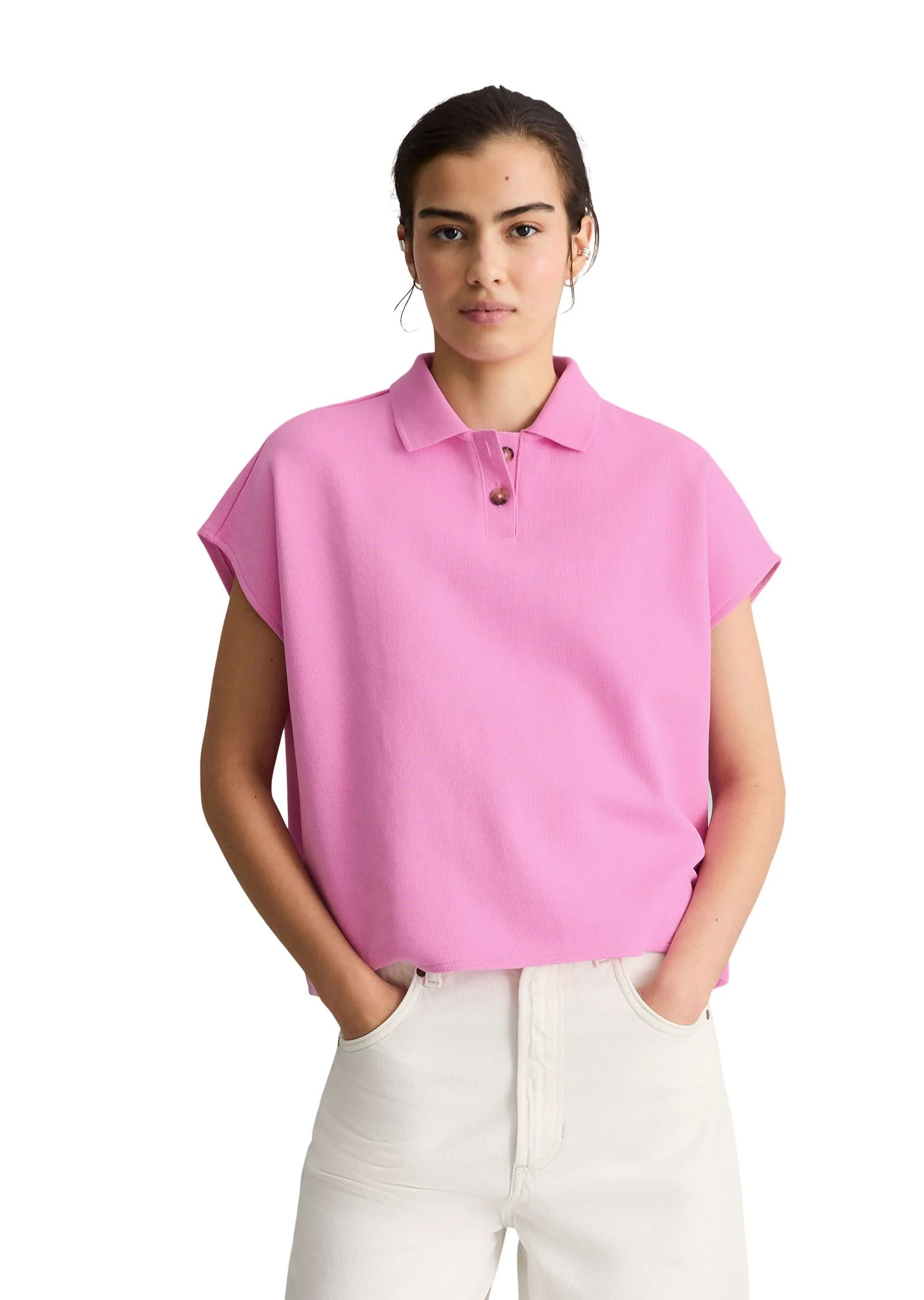 Poloshirt Wide Fit aus Baumwolle - Image 3