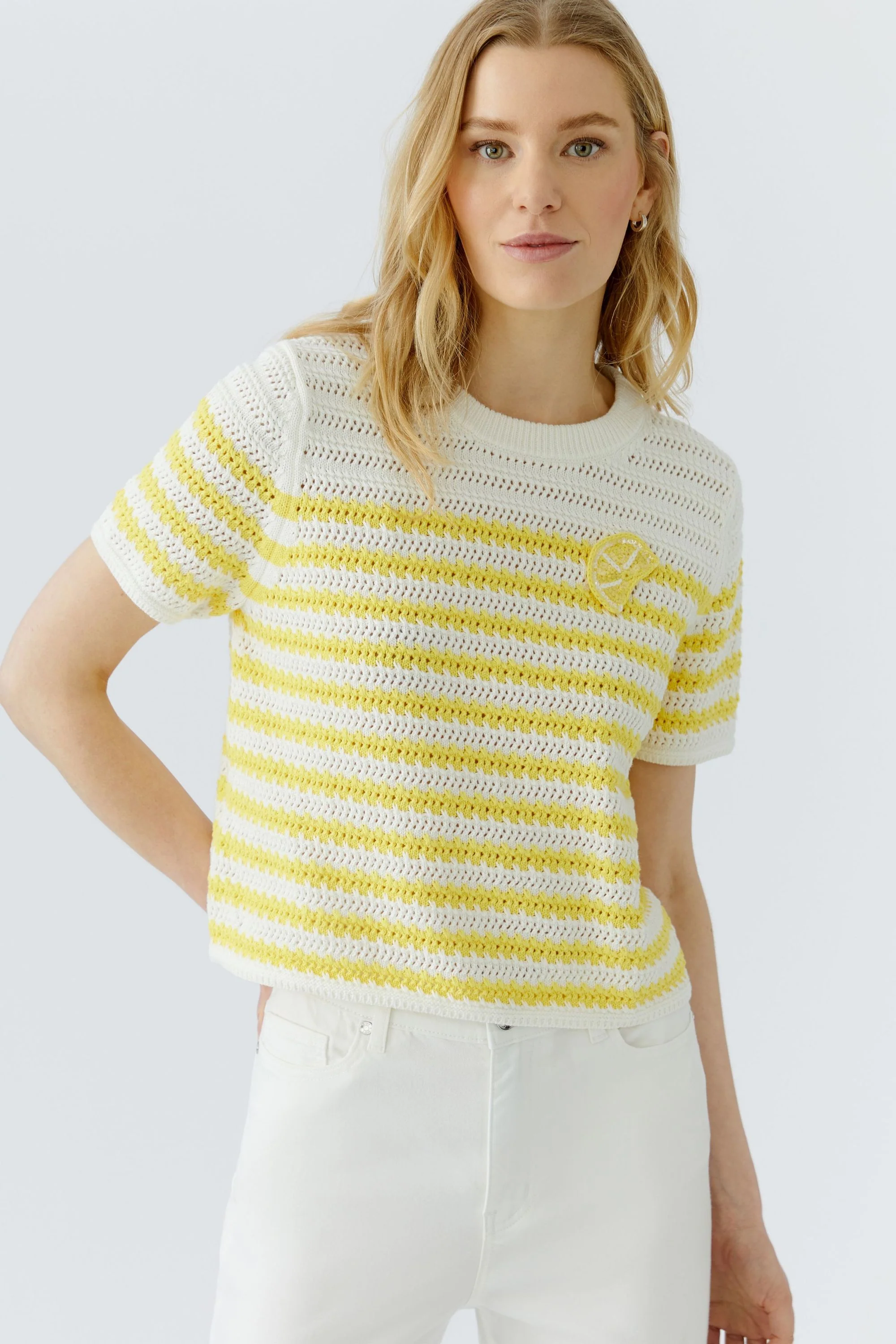 Pullover mit gestrickter Zitronenscheibe - Image 6