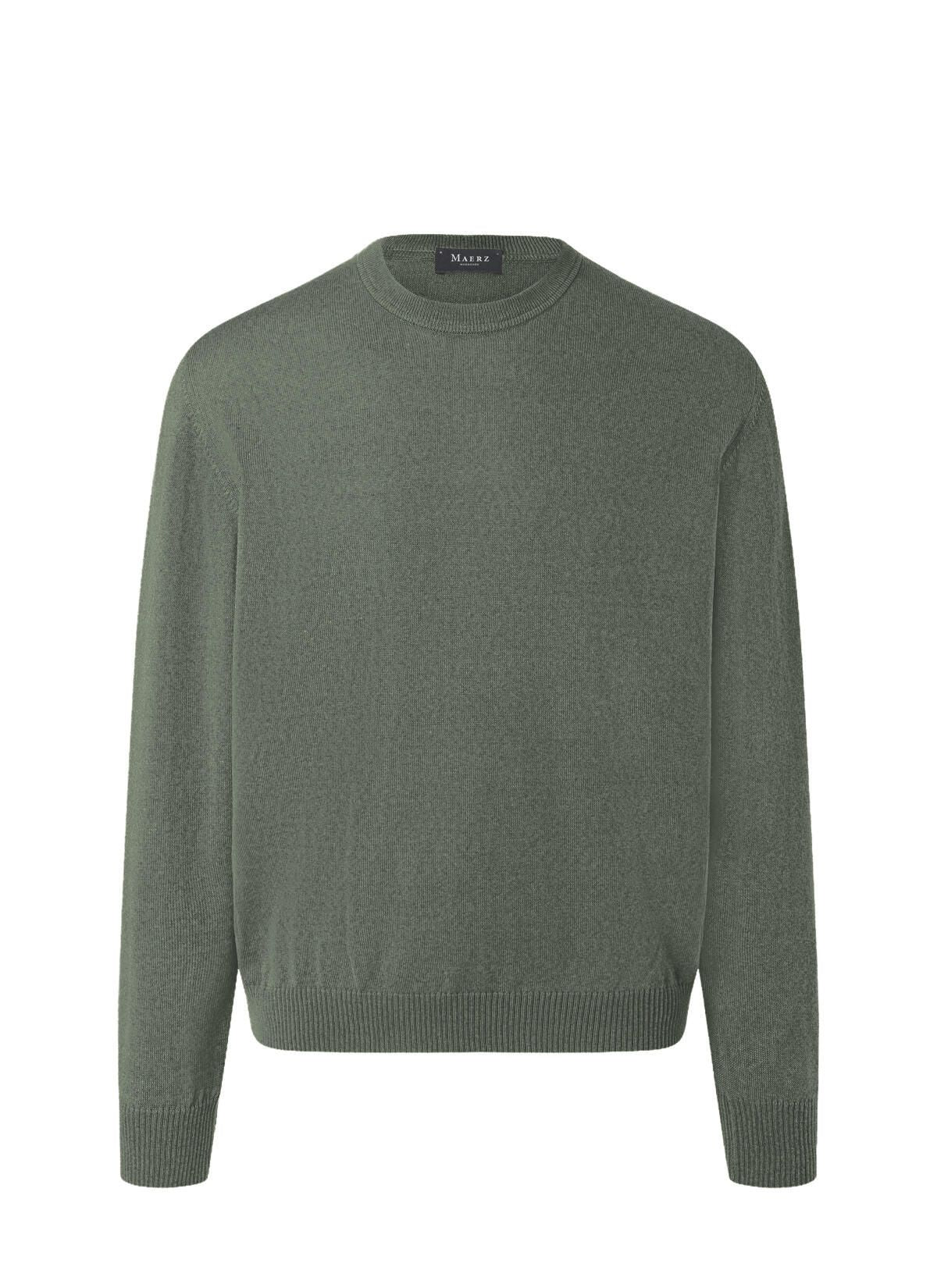 Pullover Rundhals 1/1 Arm, Foggy Teal