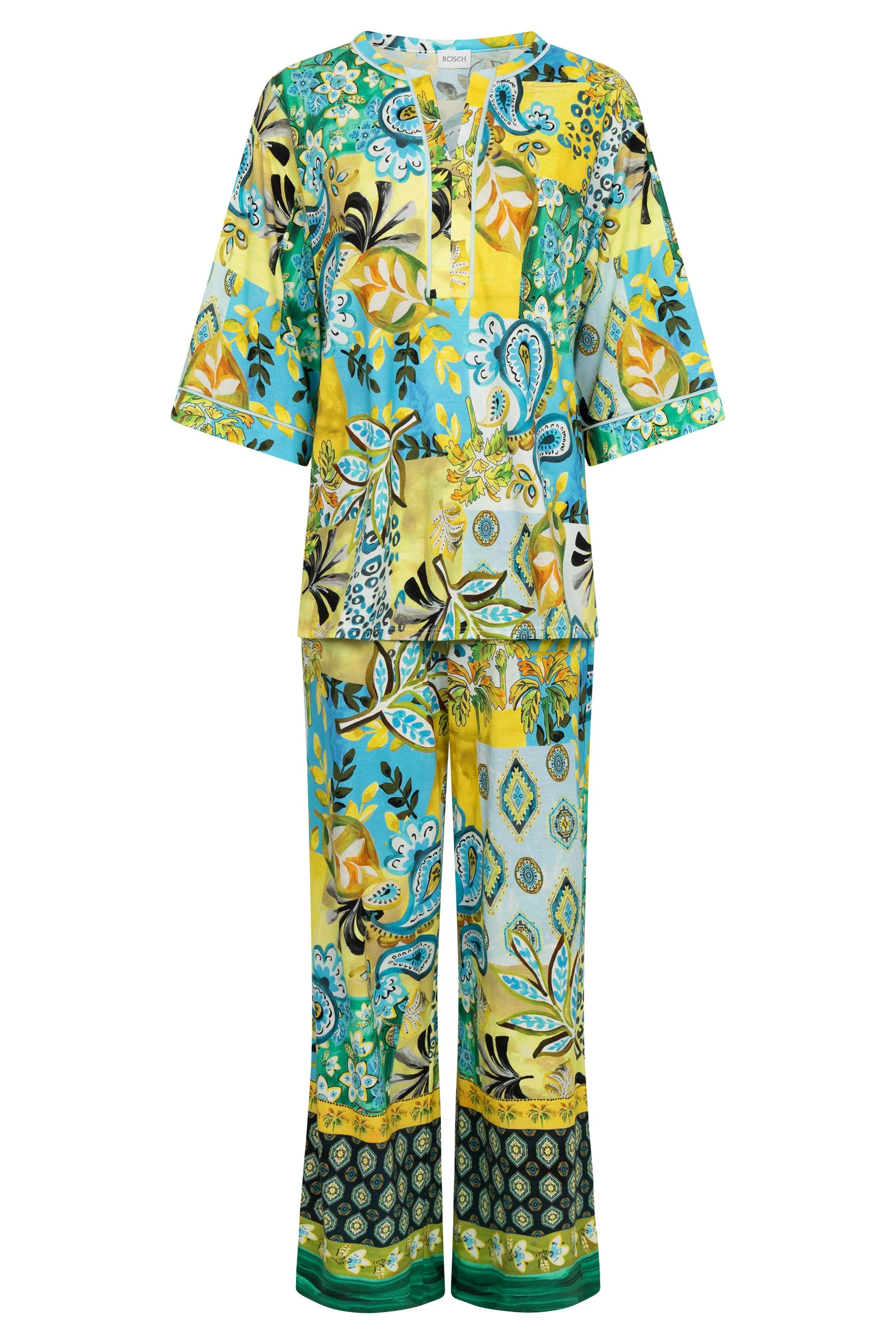 Pyjama Set aus Baumwollmix