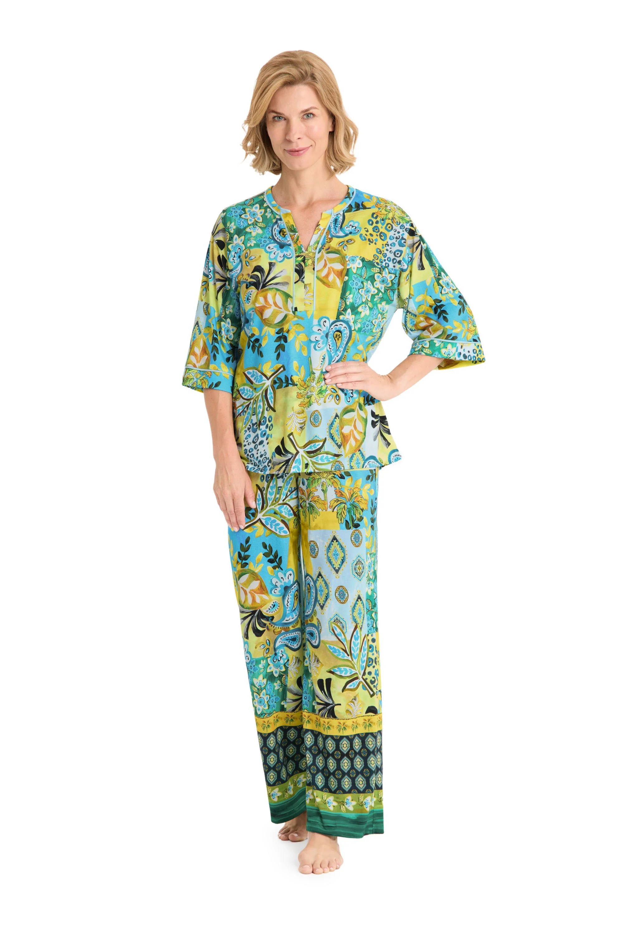 Pyjama Set aus Baumwollmix - Image 7