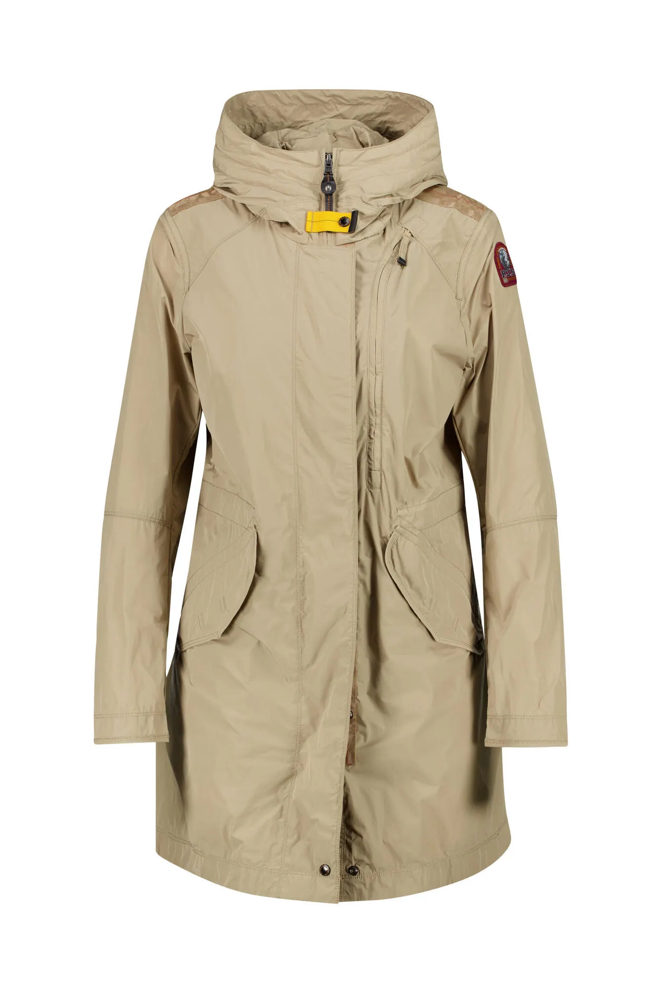 Regenparka mit Kapuze