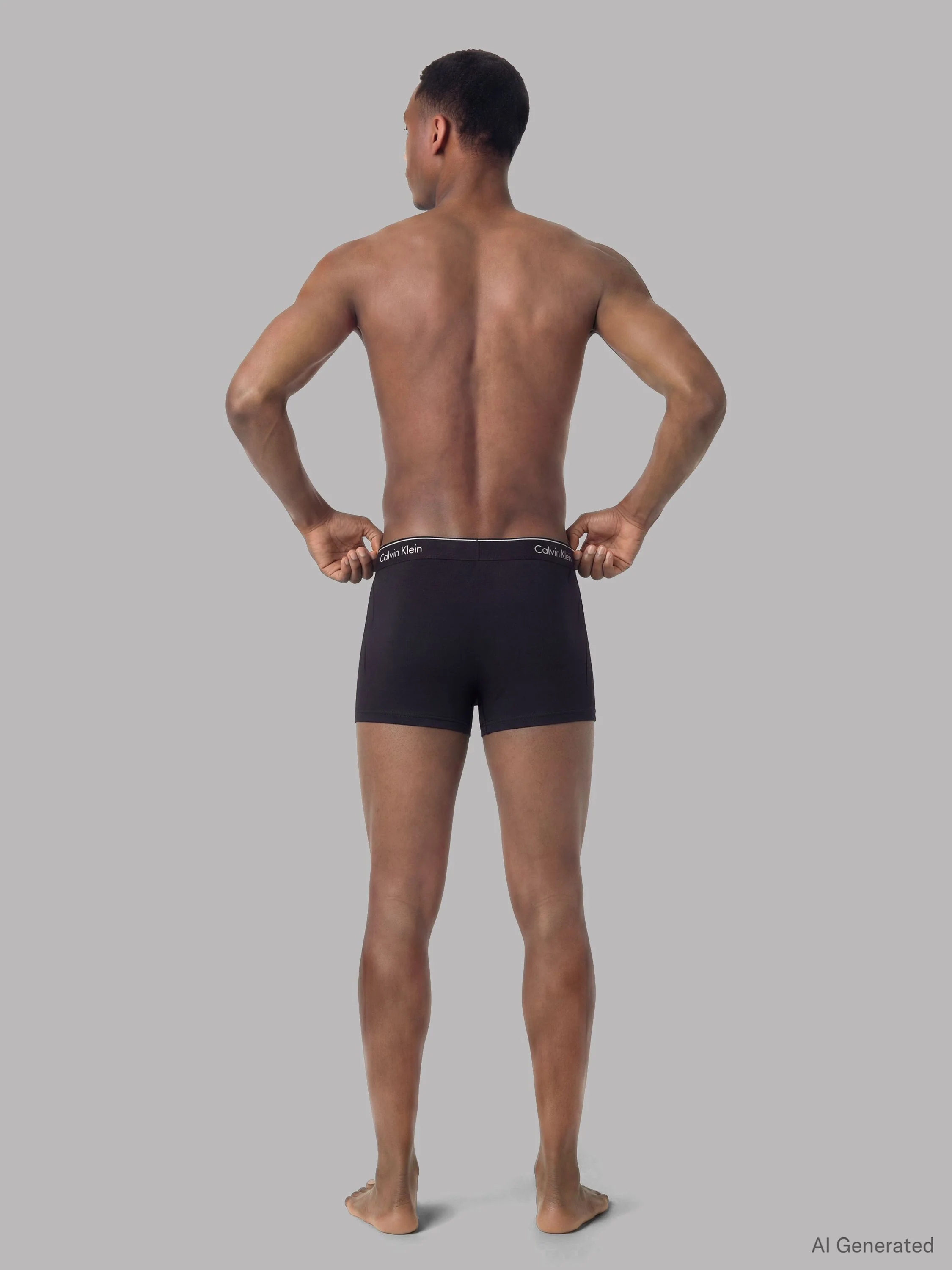 RELAXED FIT TRUNK 3PK, BLACK - Image 4