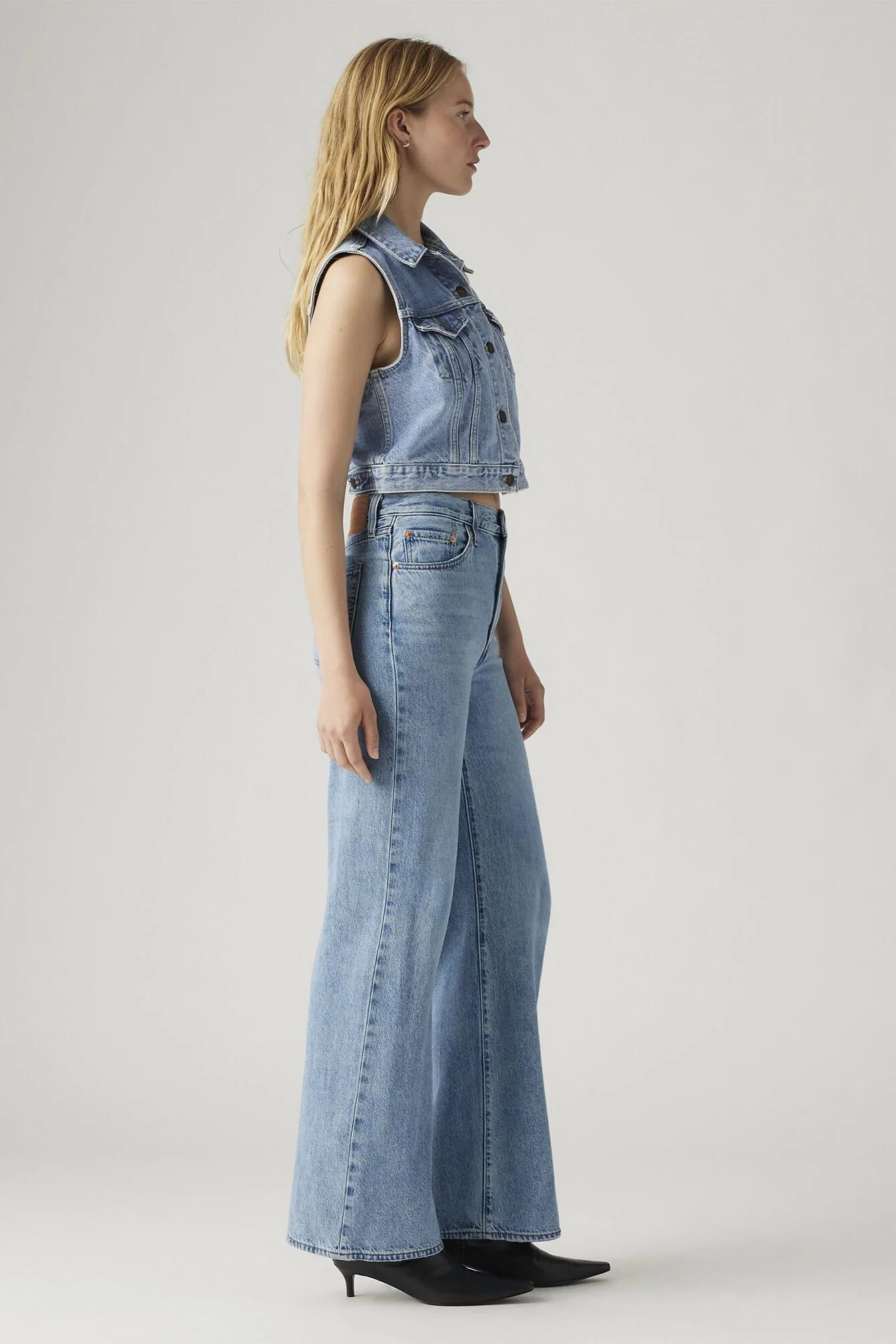 Ribcage Wide Leg Jeans - Image 4
