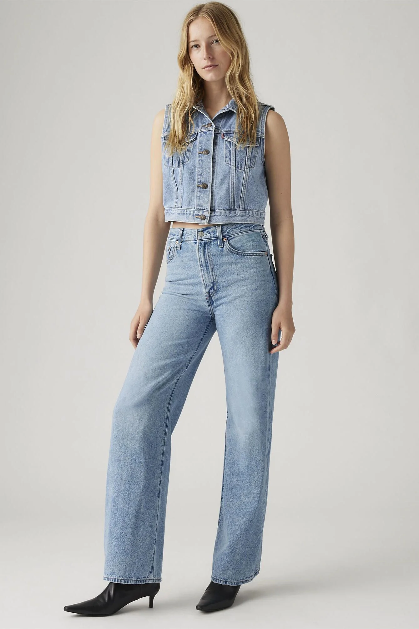 Ribcage Wide Leg Jeans - Image 5