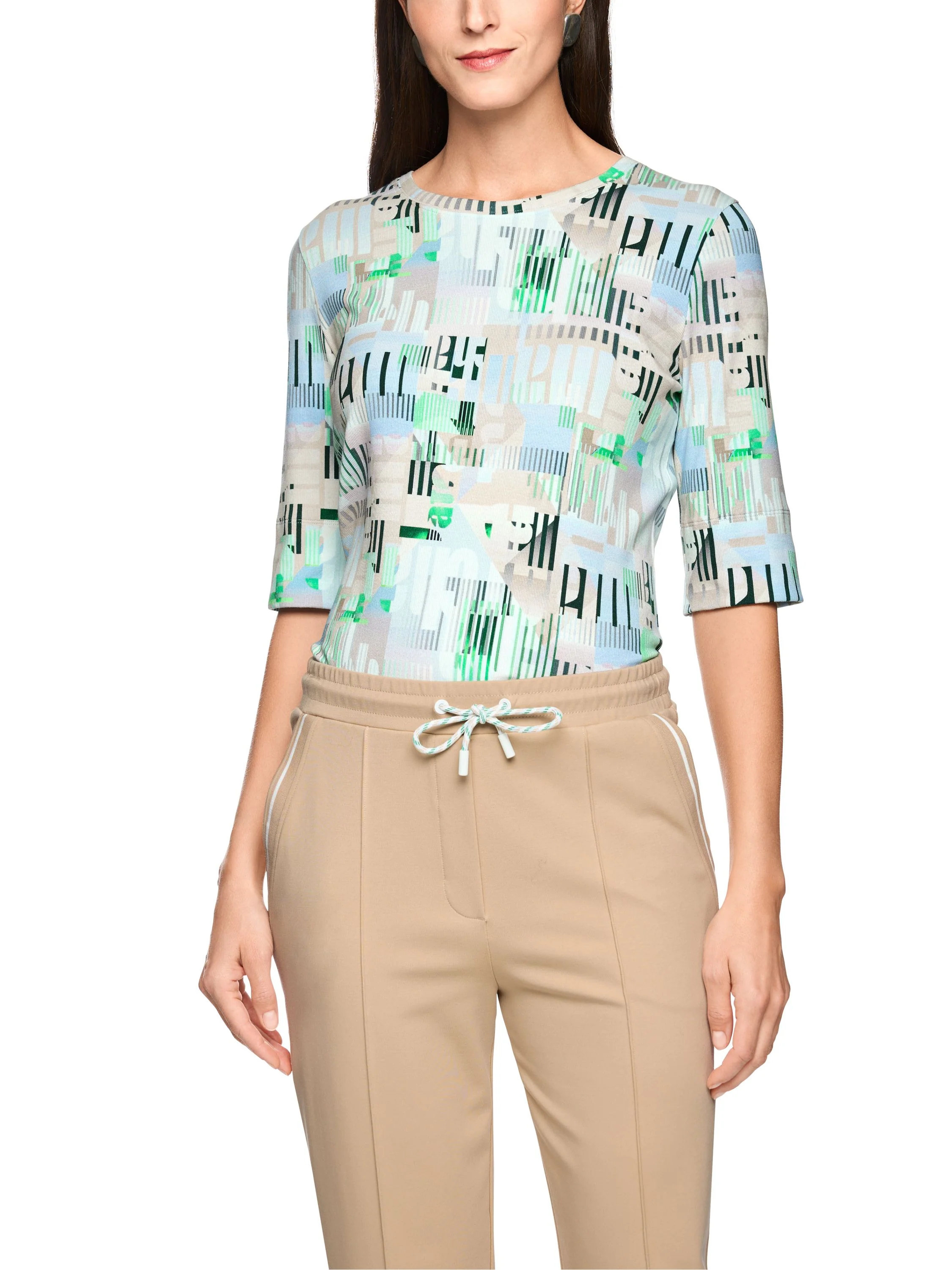 Ripp-Shirt aus Baumwollstretch - Image 3