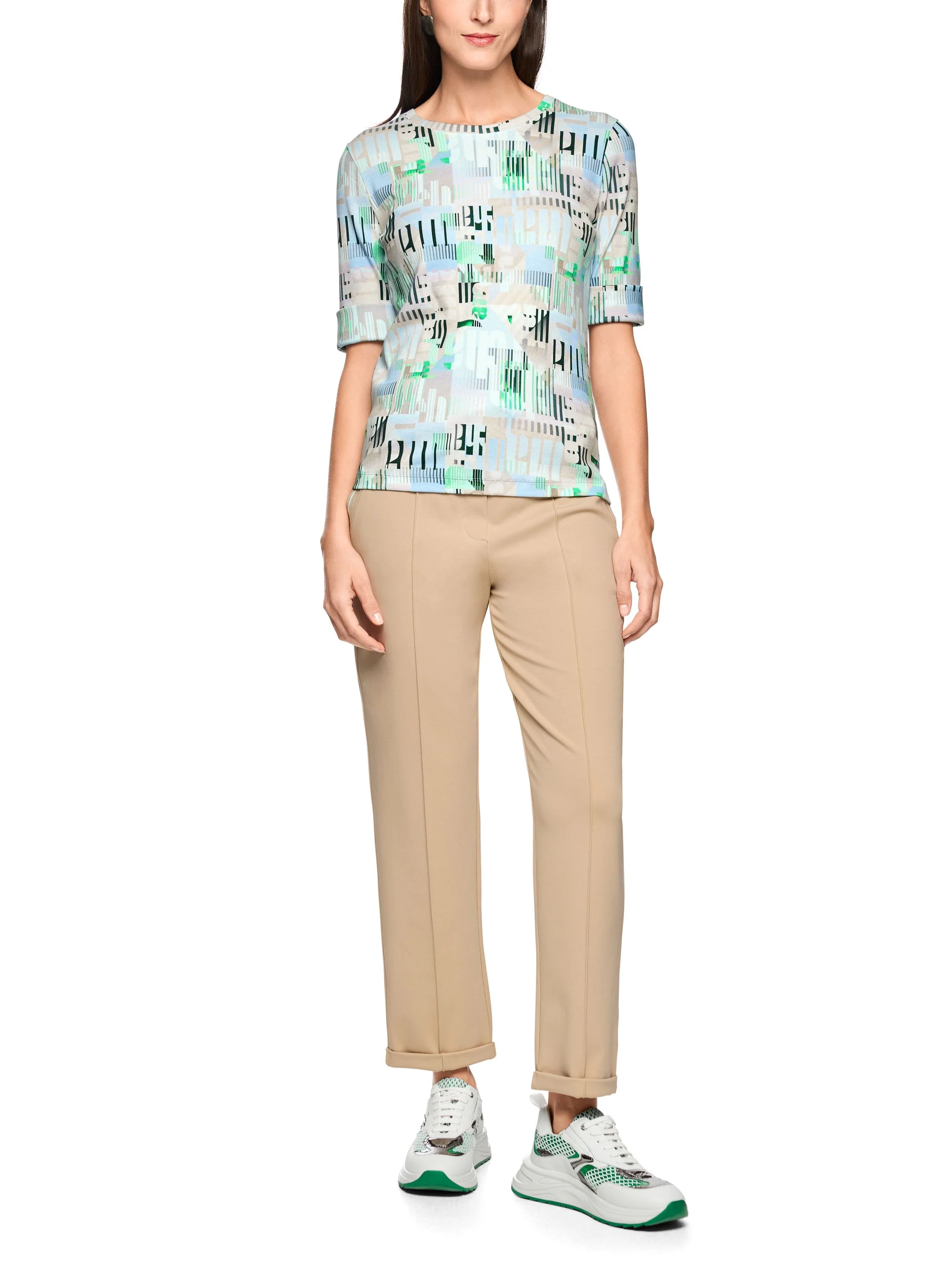 Ripp-Shirt aus Baumwollstretch - Image 4