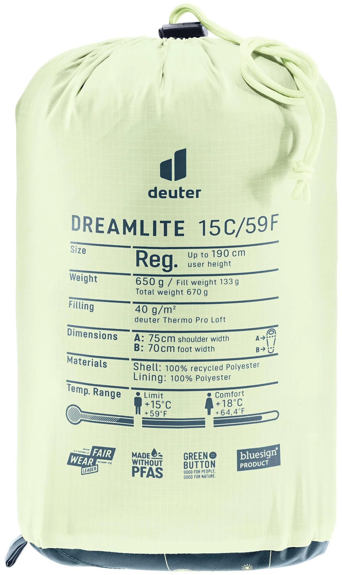 Schlafsack DREAMLITE 15C - Image 3