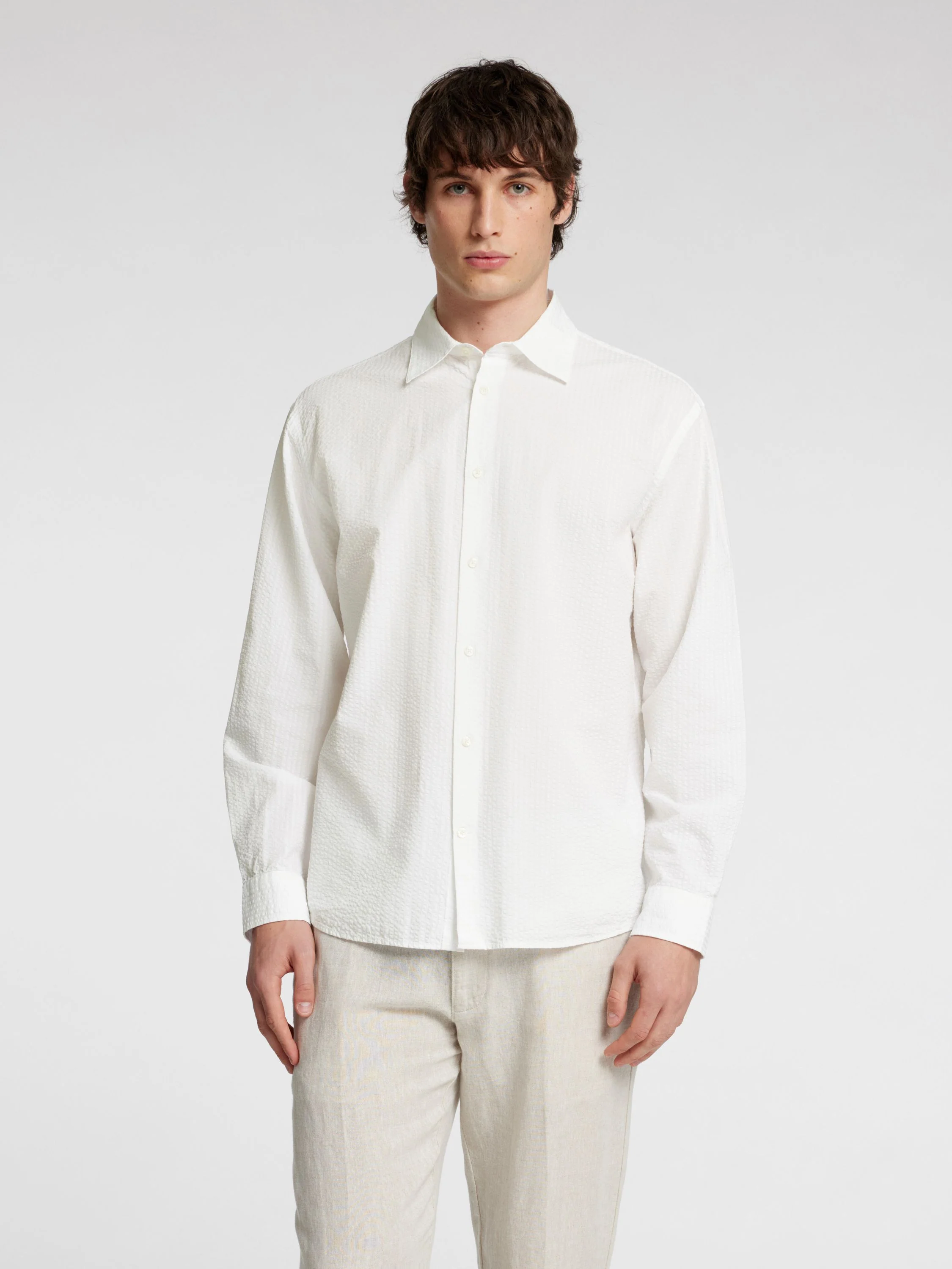 Seersucker-Hemd FREDDY Regular Fit - Image 3