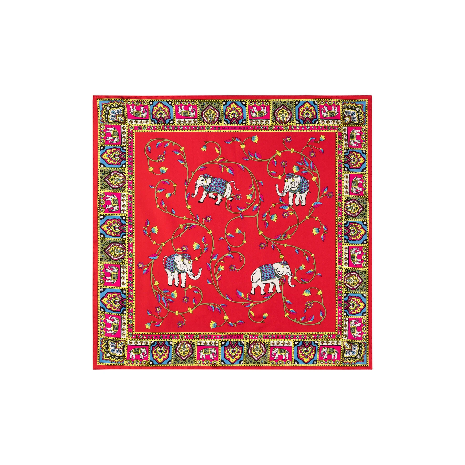 Seidentuch LUCKY ELEPHANT 53x53