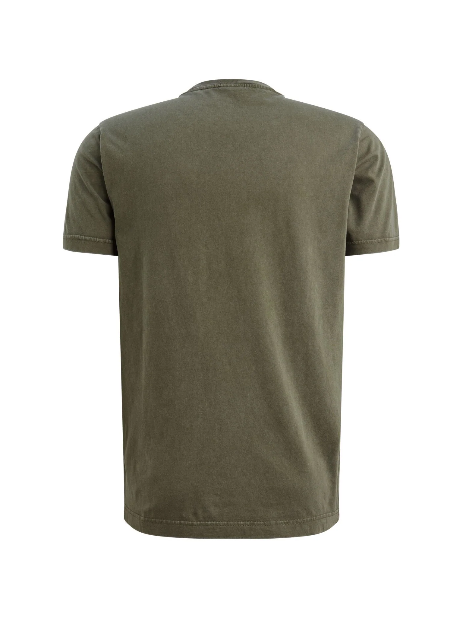 Short sleeve r-neck special washed, Ivy Green - Image 2