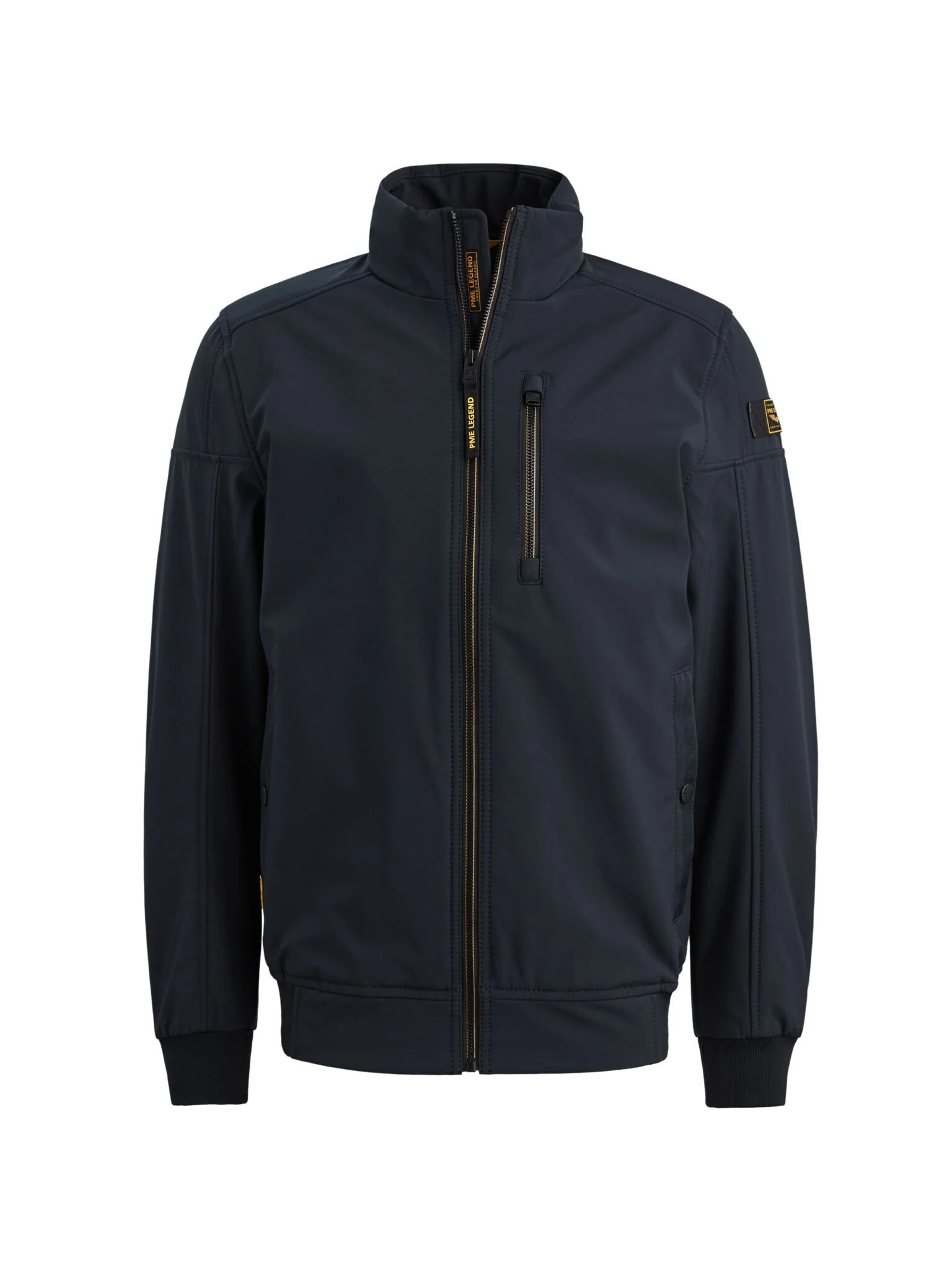 Softshelljacke mit Stehkragen