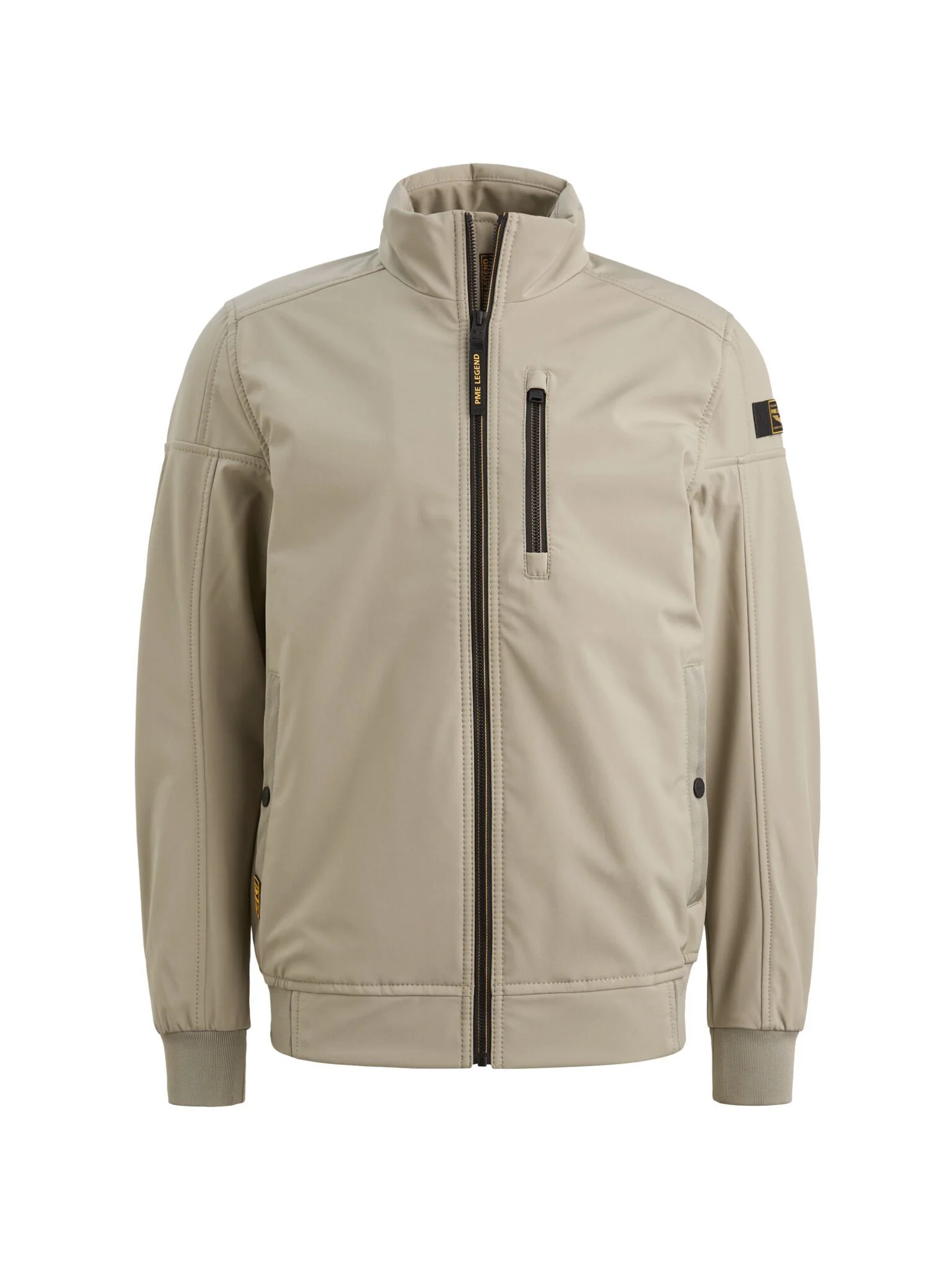 Softshelljacke mit Stehkragen