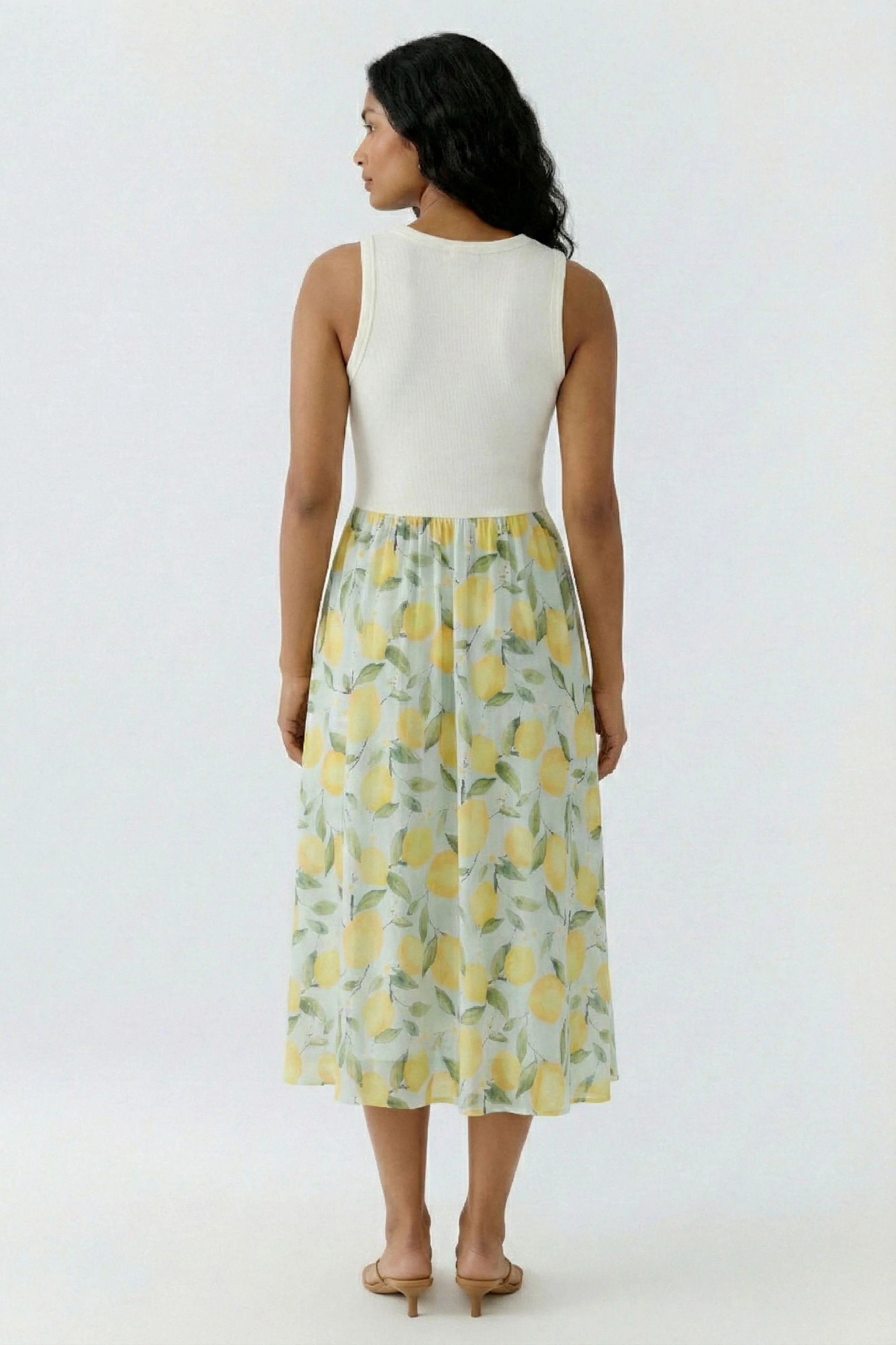 Sommerkleid Midi mit Print - Image 2