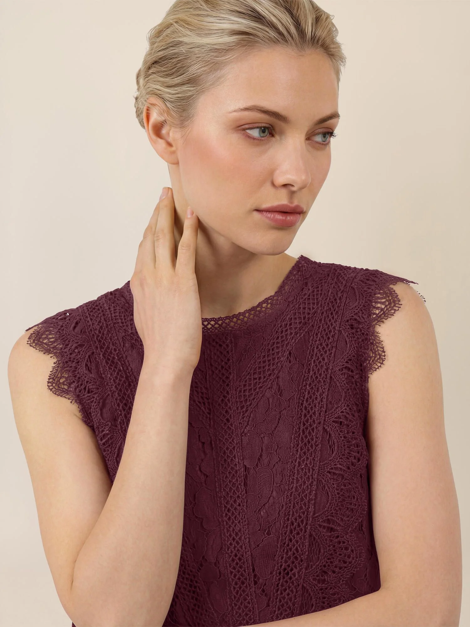 Spitzentop aus Baumwollmix - Image 6