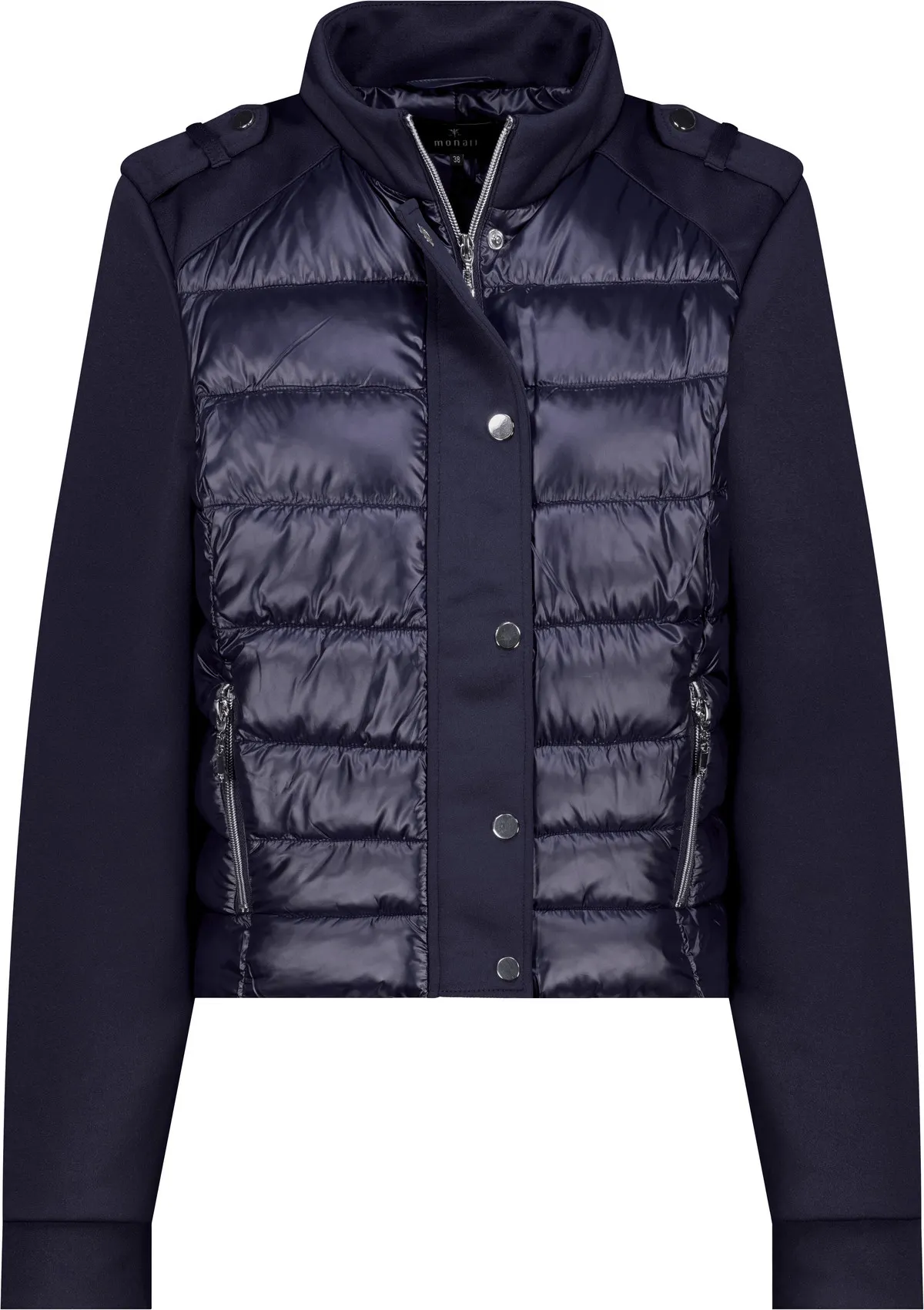 Steppjacke mit Stehkragen