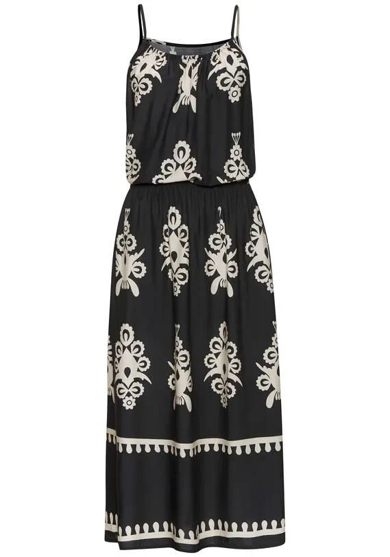 Strandkleid Midi aus Viskose
