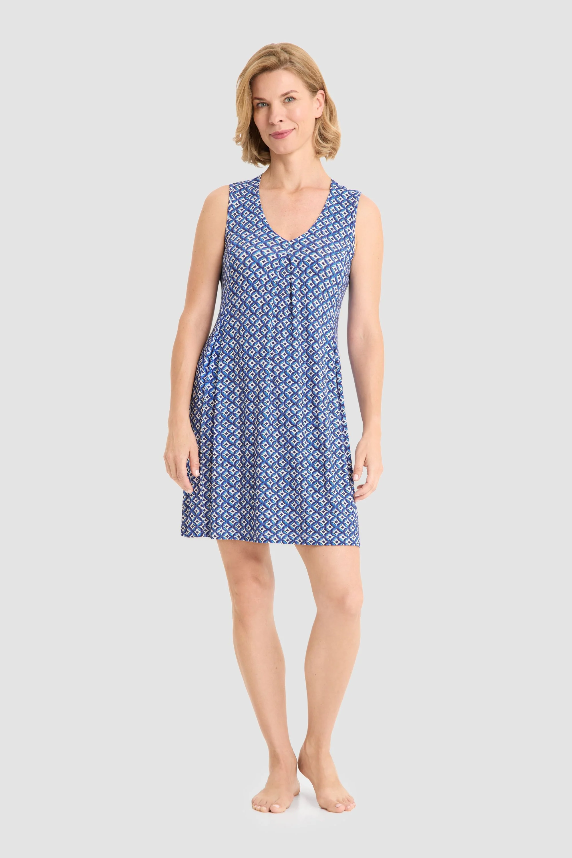 Strandkleid Mini aus Viskose - Image 2
