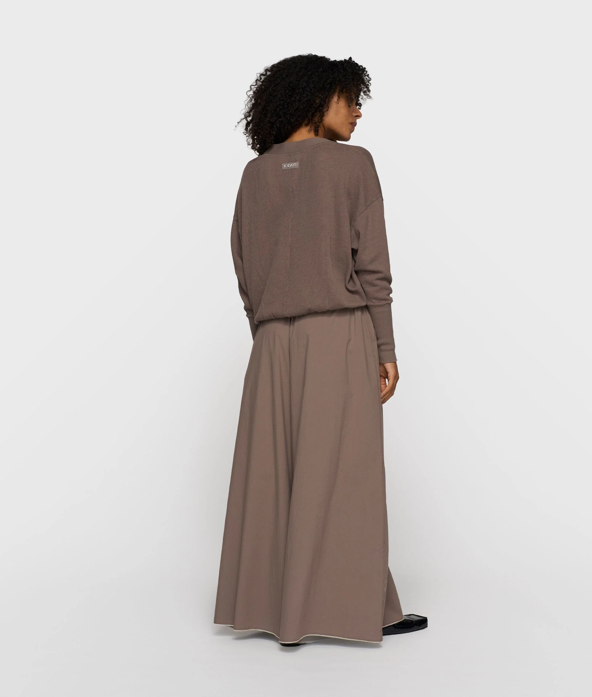 Strick-Cardigan aus Baumwoll-Mesh - Image 6