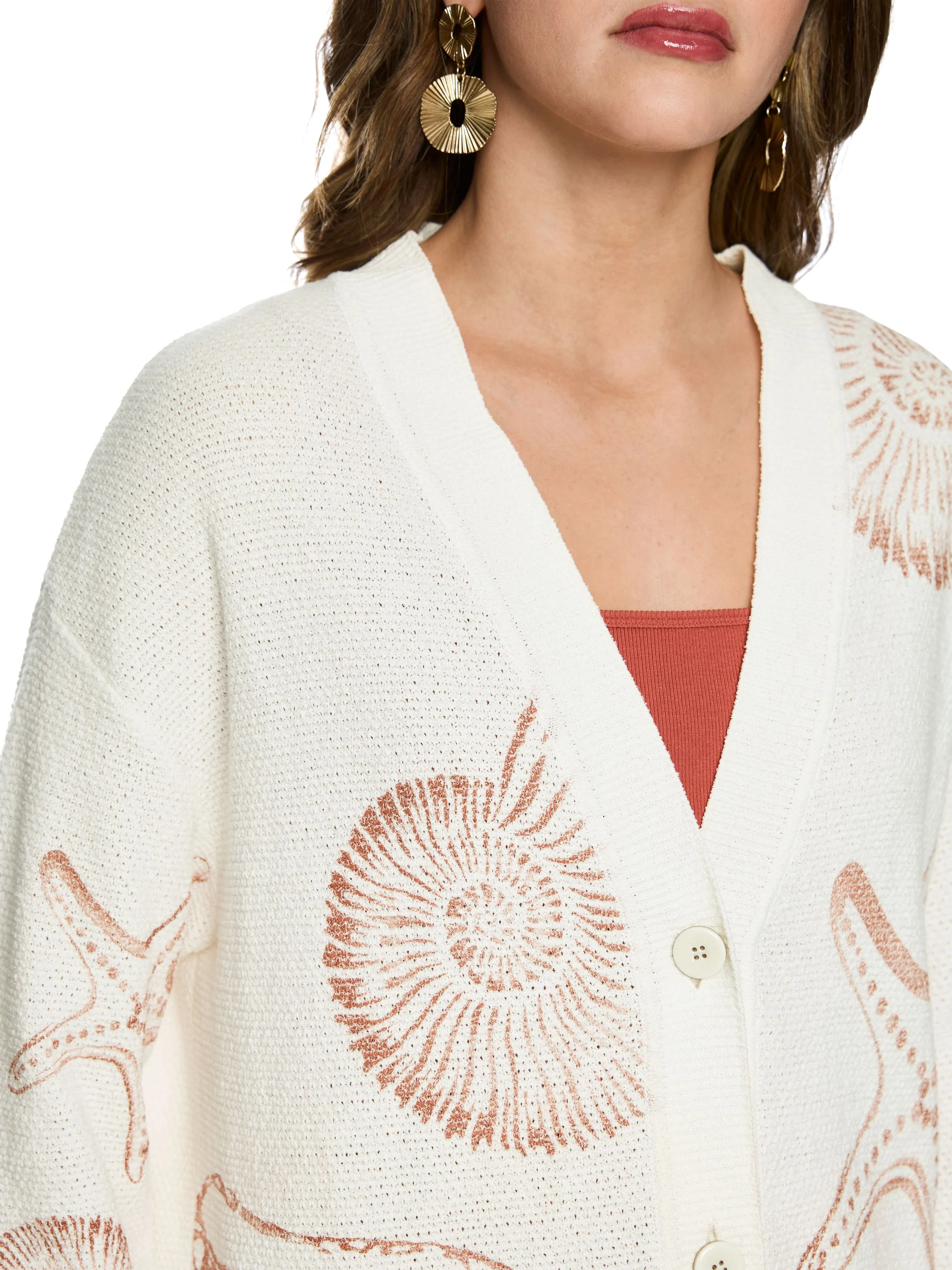 Strick-Cardigan aus Baumwollmix - Image 2