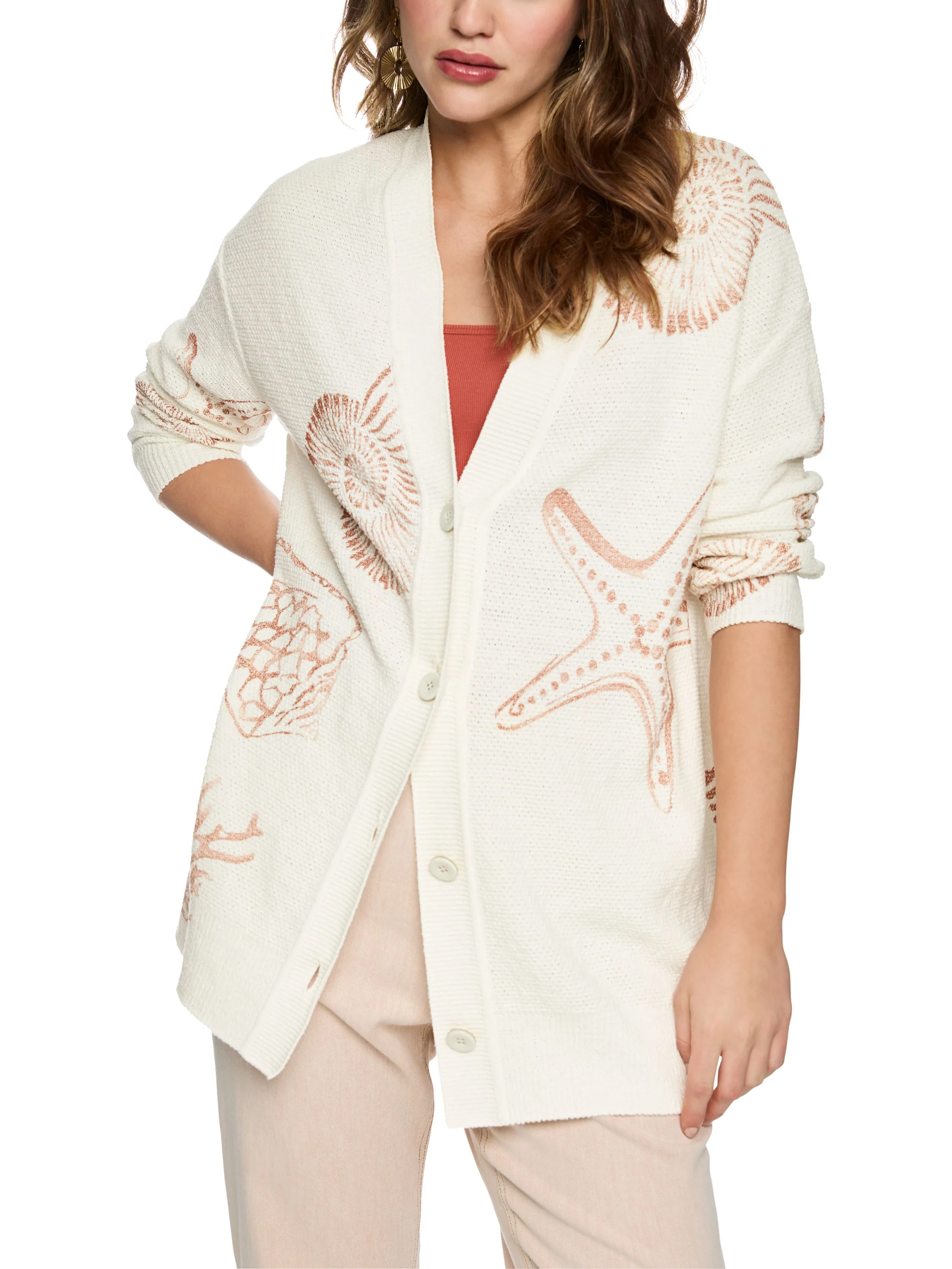 Strick-Cardigan aus Baumwollmix - Image 4