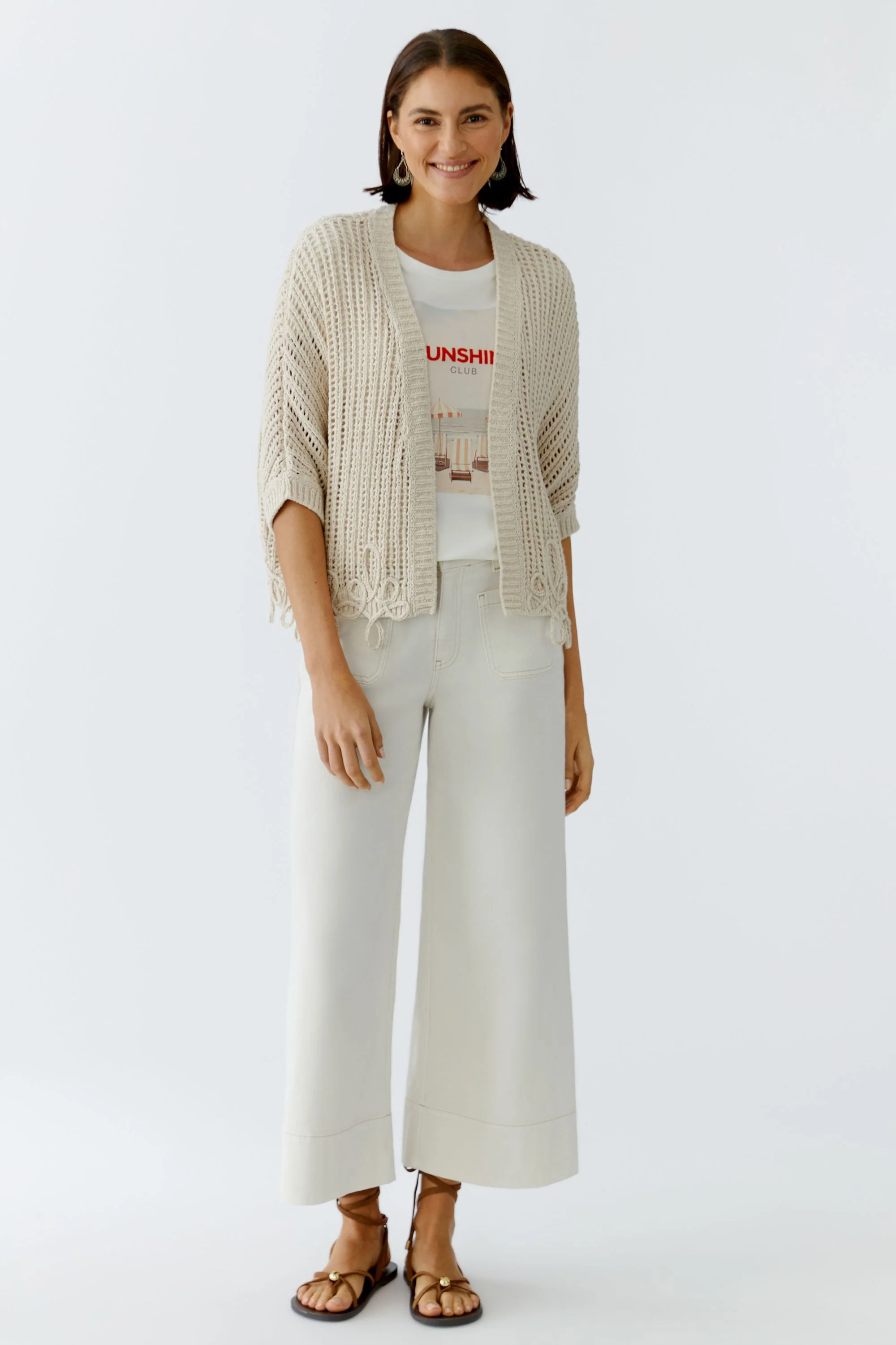 Strick-Cardigan aus Baumwollmix - Image 4