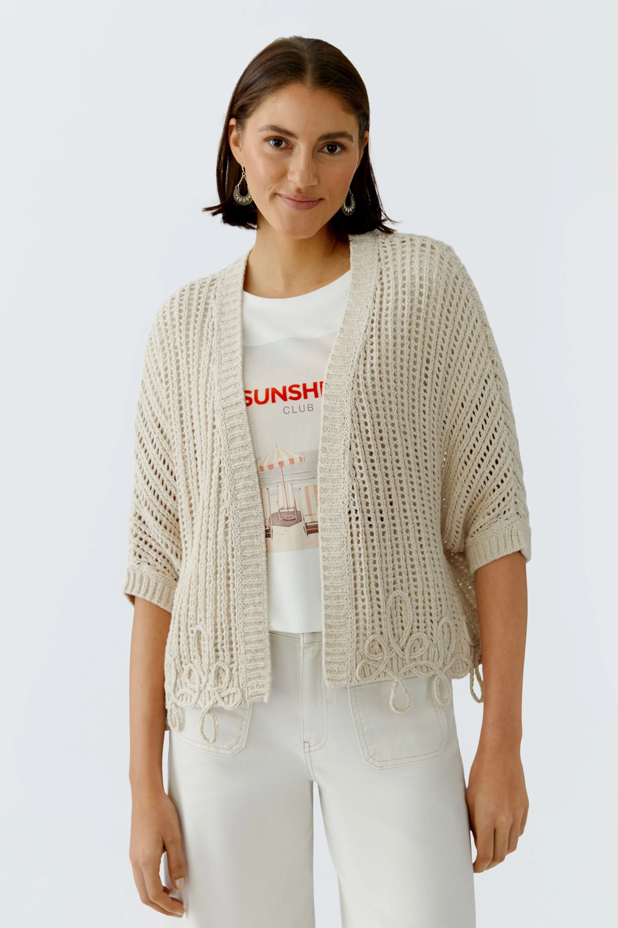 Strick-Cardigan aus Baumwollmix - Image 5