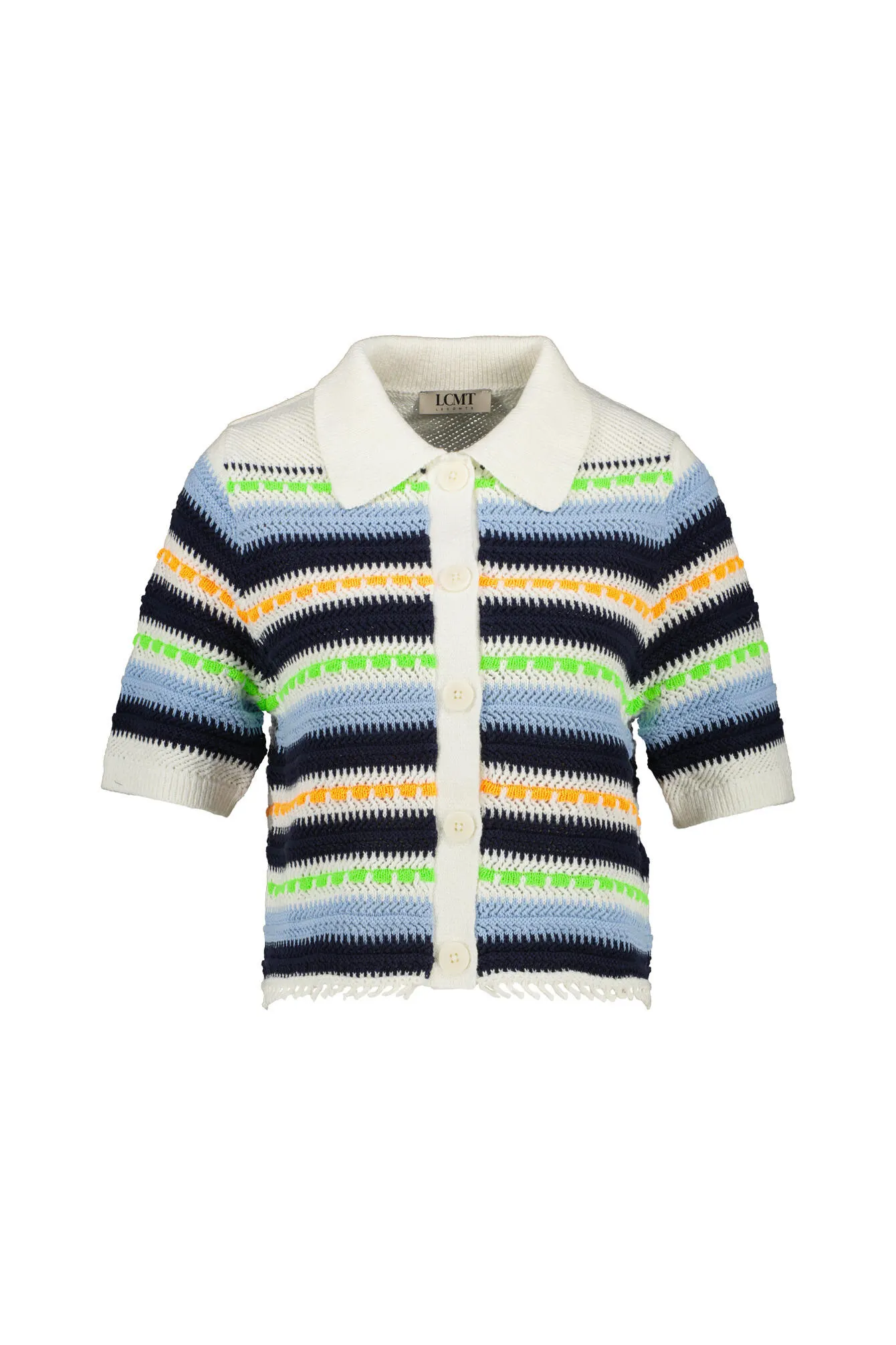 Strick-Cardigan aus Baumwollmix