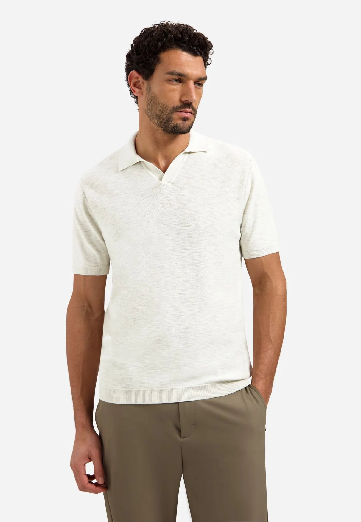 Strick-Poloshirt aus Baumwolle - Image 3