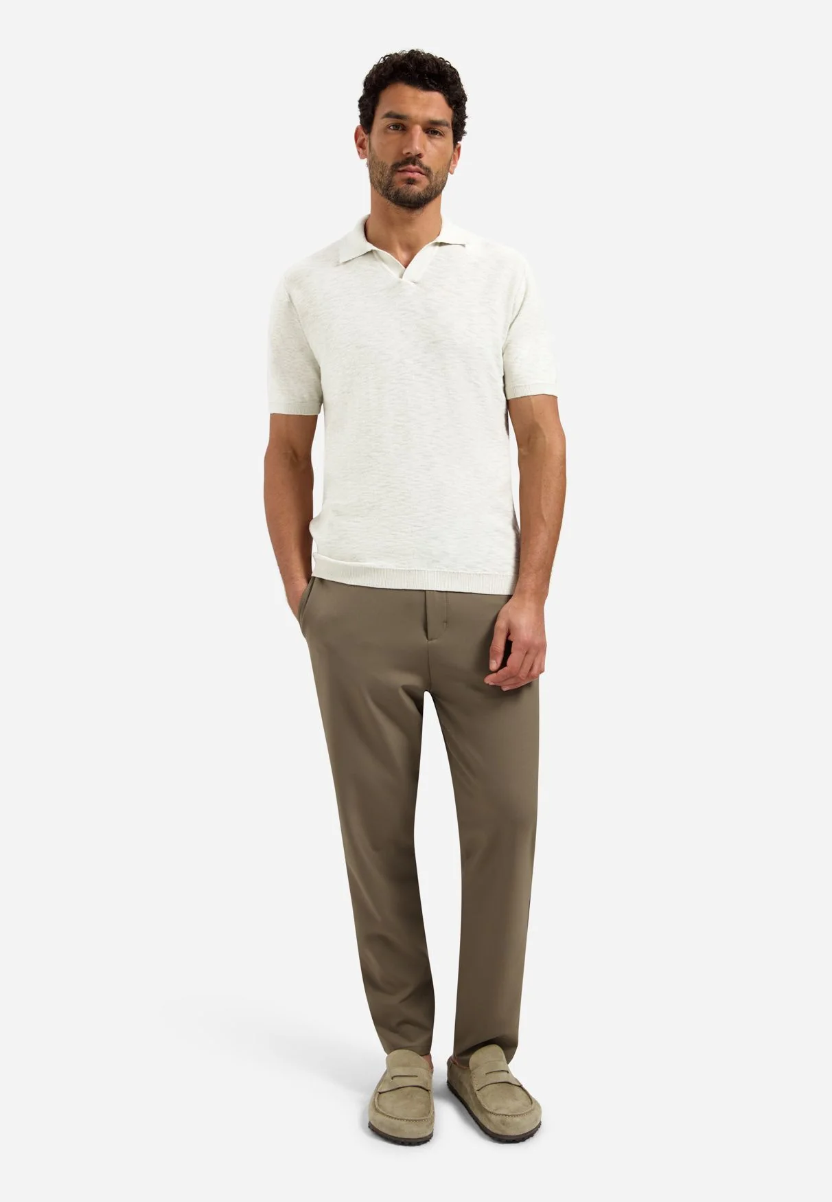 Strick-Poloshirt aus Baumwolle - Image 4