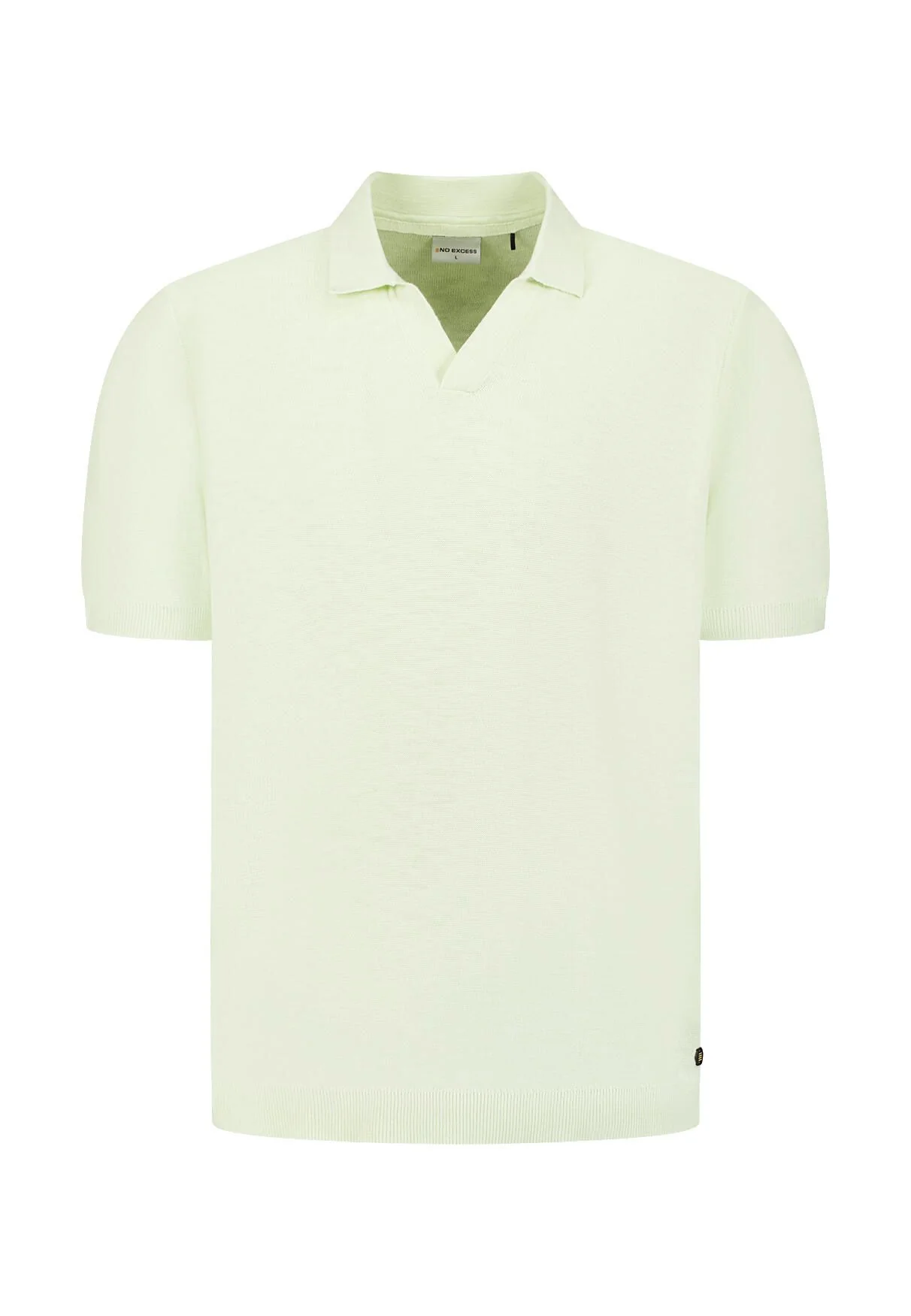 Strick-Poloshirt aus Baumwolle